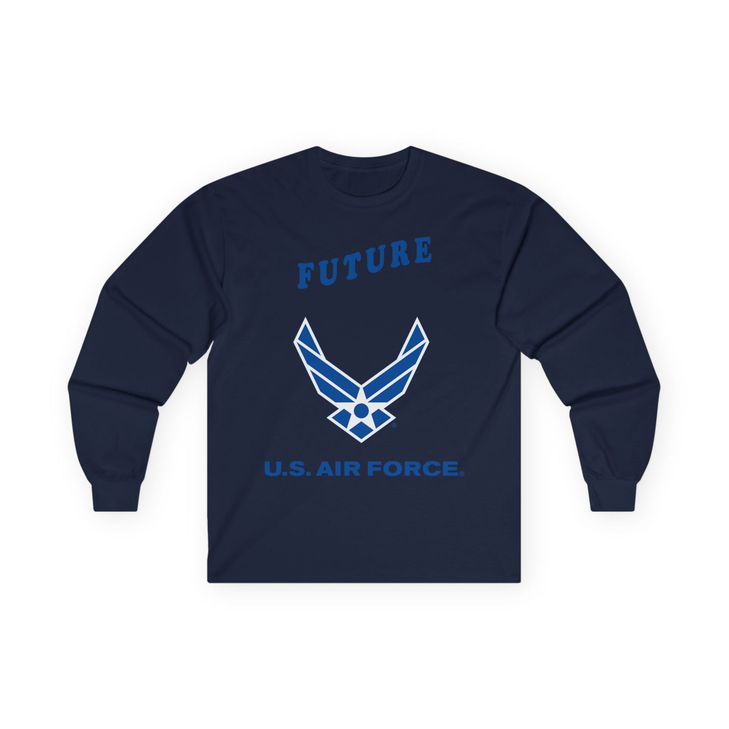 Unisex Ultra Cotton Long Sleeve Tee - USAF - Future Air Force X 300