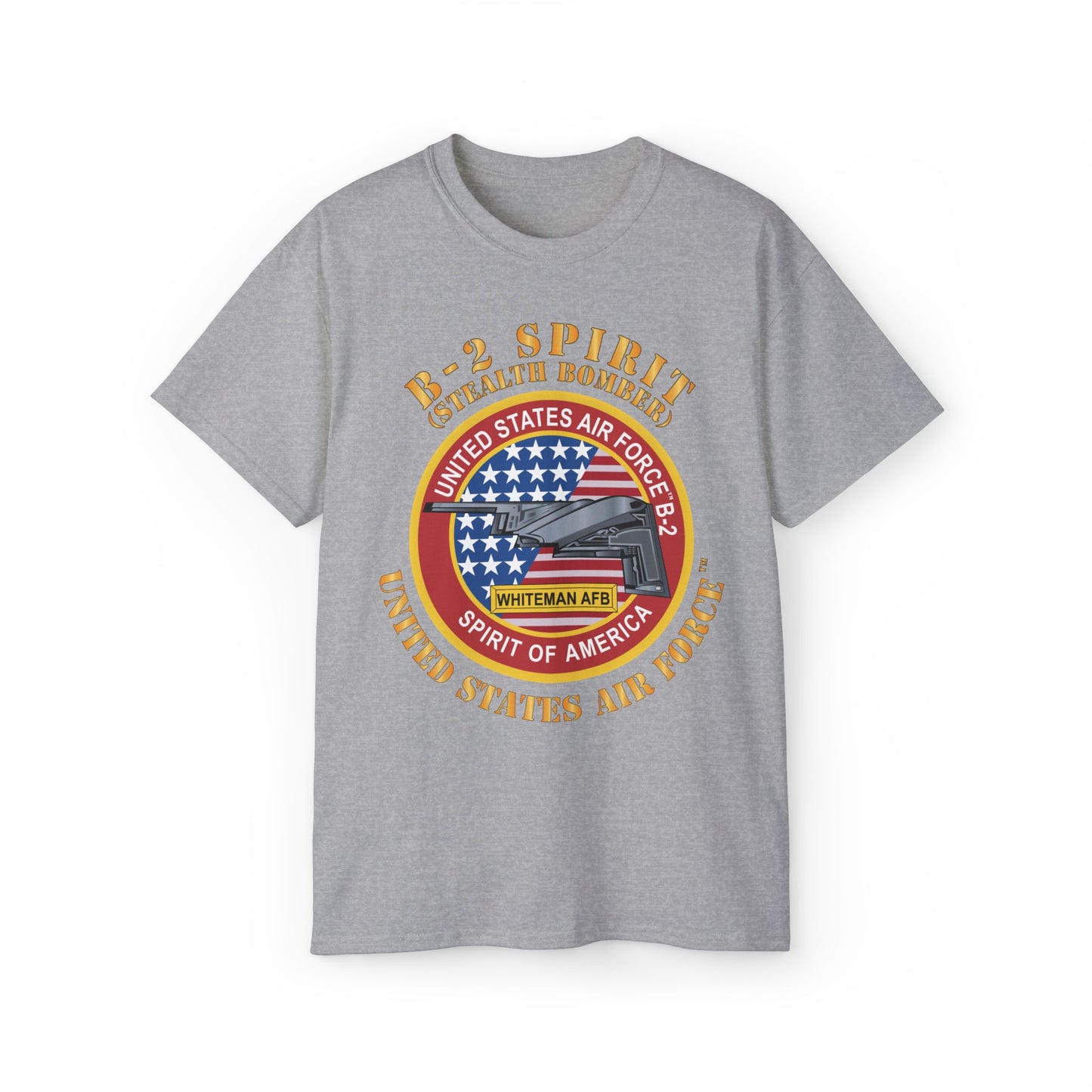 Unisex Ultra Cotton Tee - USAF - B2 - Spirit - Stealth Bomber X 300