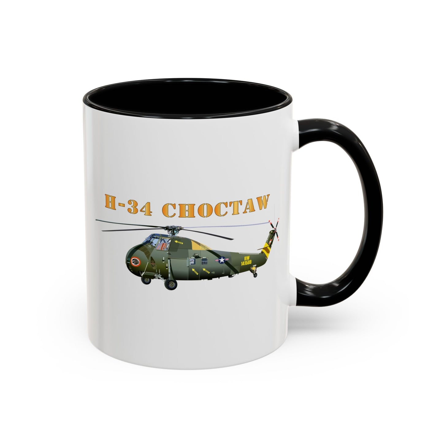 Accent Coffee Mug (11oz & 15oz) - H-34 Choctaw with Txt X 300