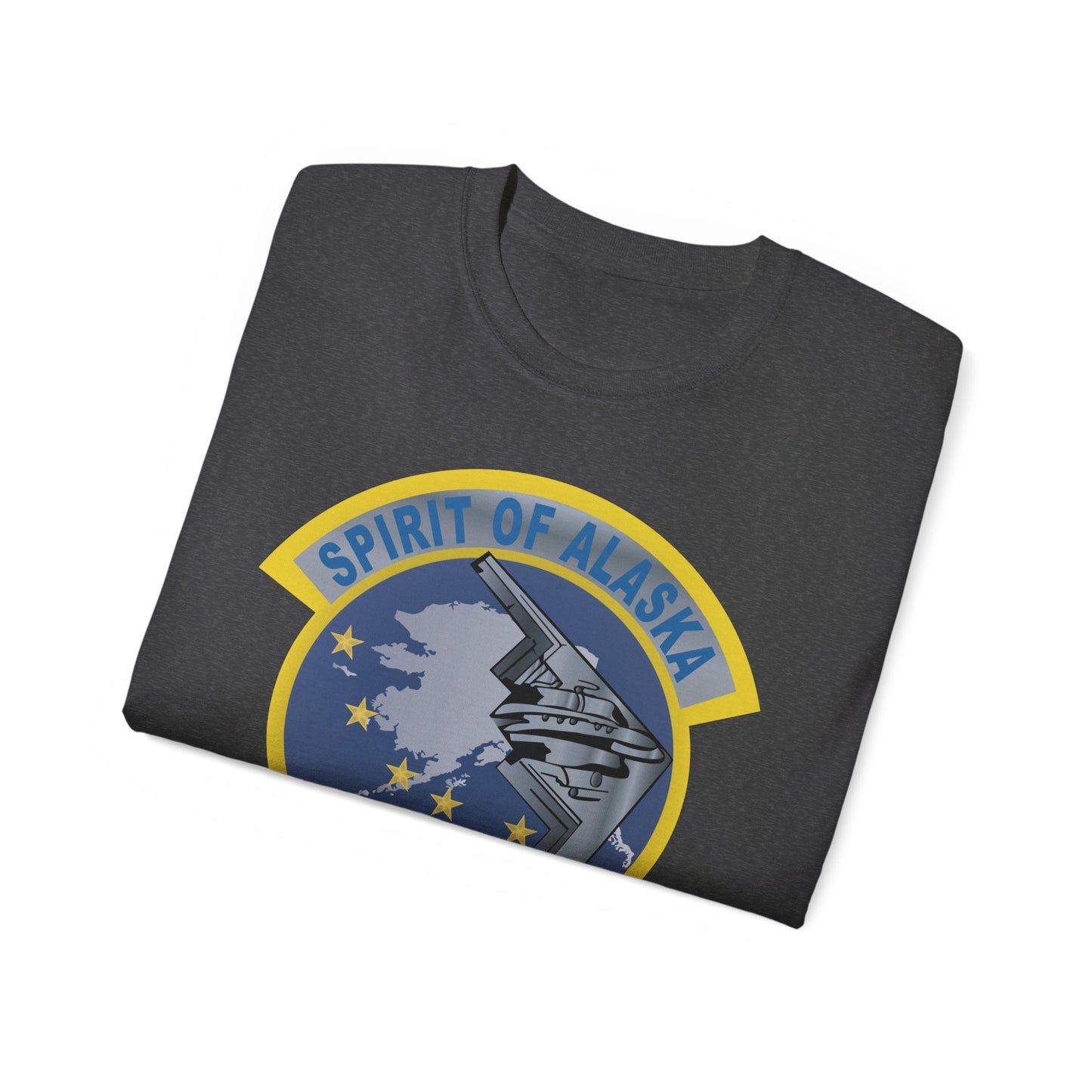 Unisex Ultra Cotton Tee - USAF - B2 - Spirit of Alaska - Stealth Bomber wo txt X 300