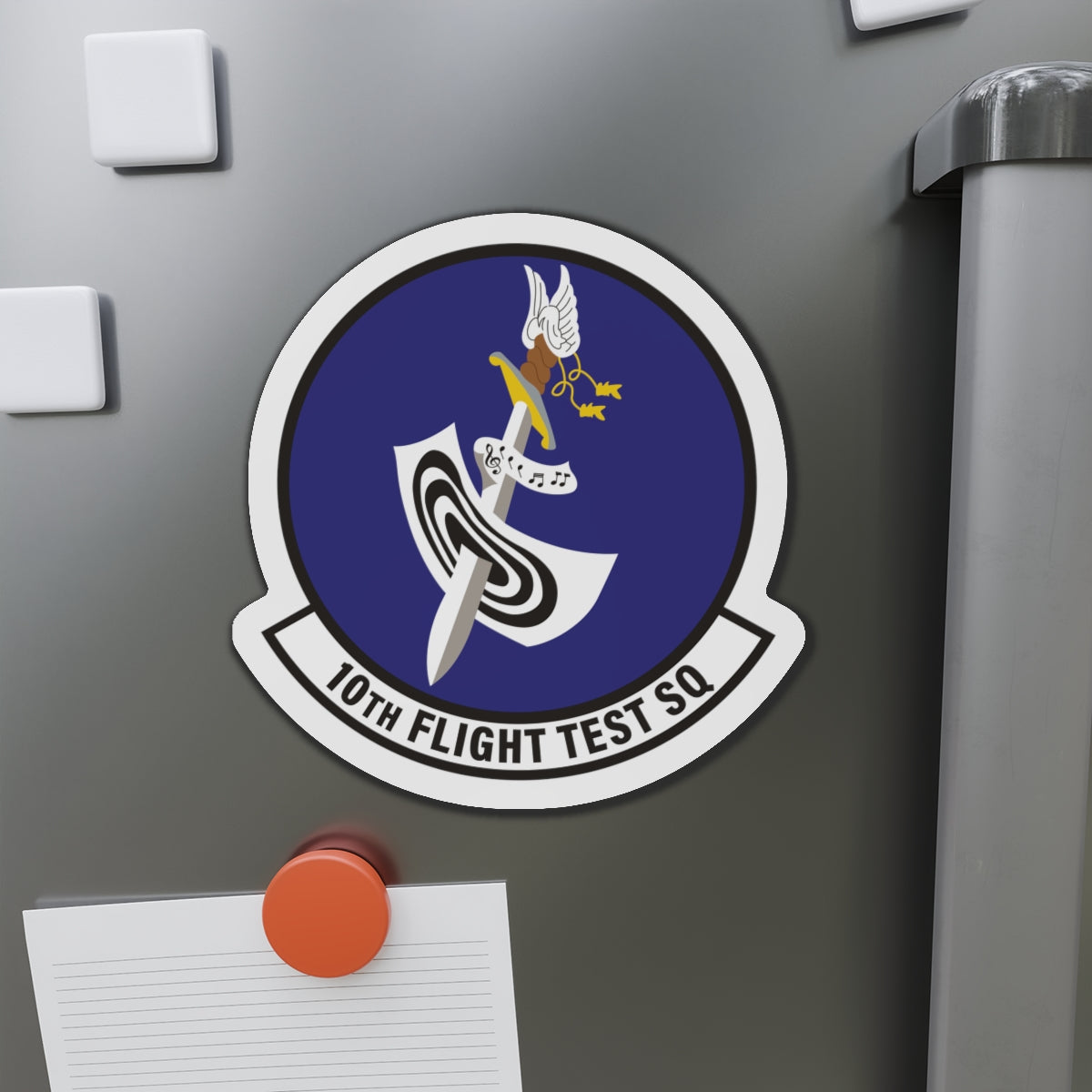 Die-Cut Magnet - USAF - 10th Flight Test Squadron wo txt