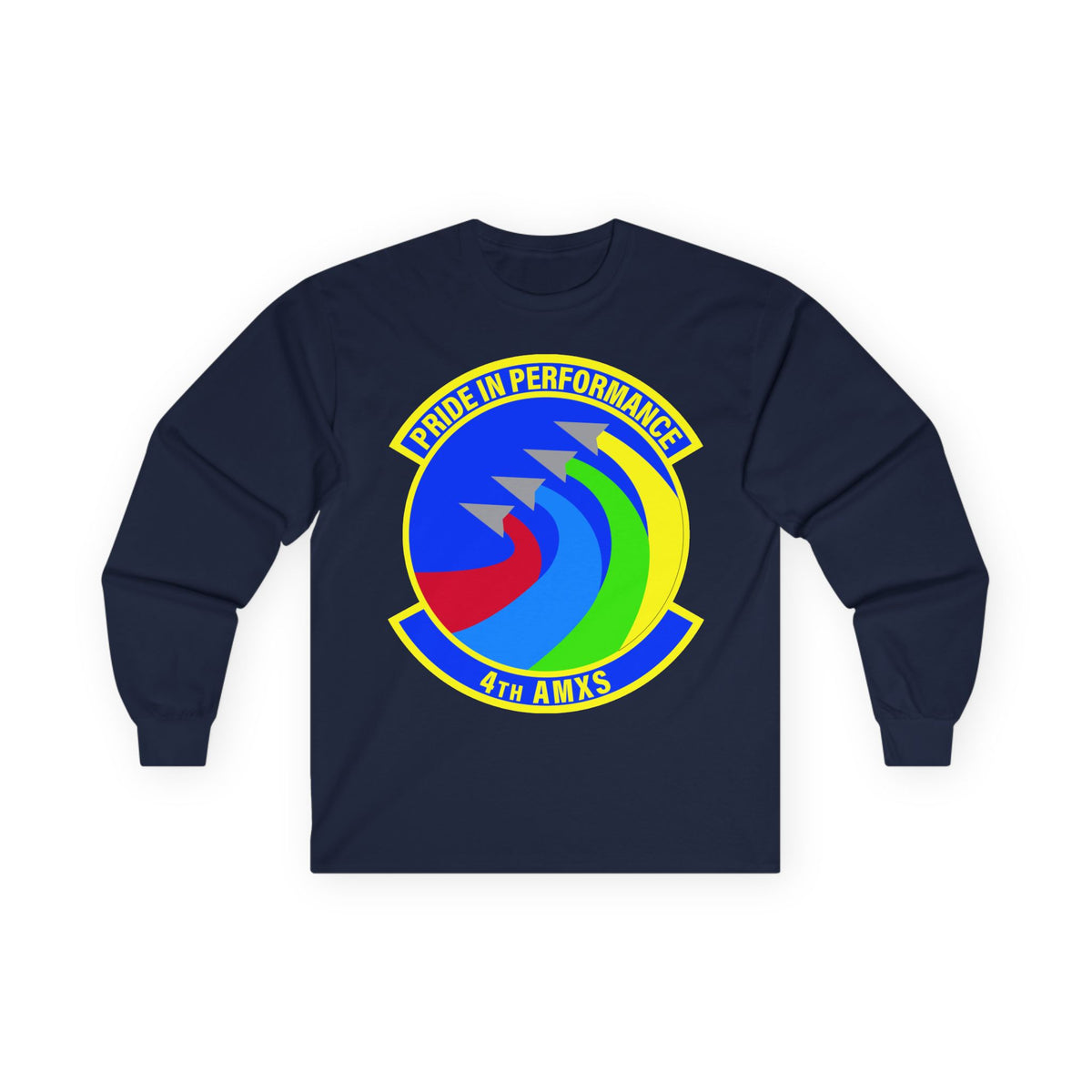 Unisex Ultra Cotton Long Sleeve Tee - USAF - 4th Aircraft Maintenance Sq wo txt