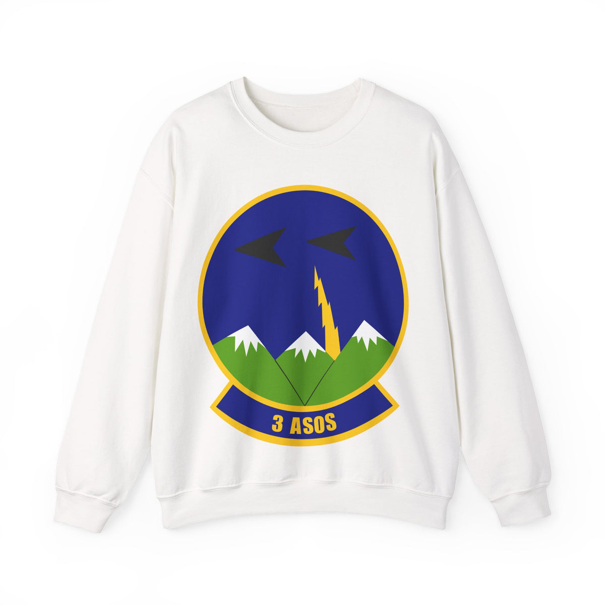 Crewneck Sweatshirt - USAF - 3rd Air Support Operations Squadron wo txt X 300