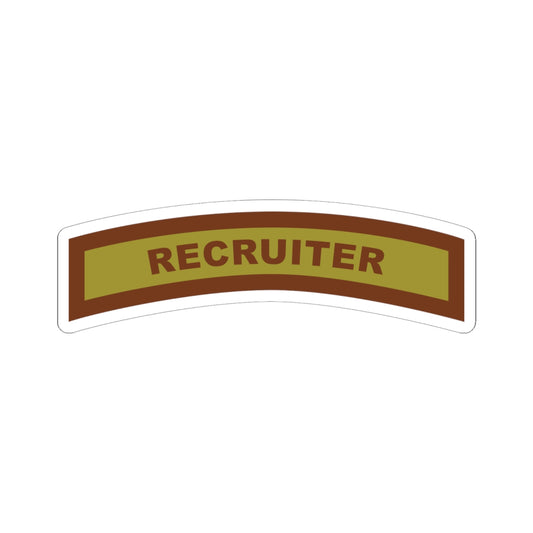 Kiss-Cut Stickers - USAF - Recruiter Tab