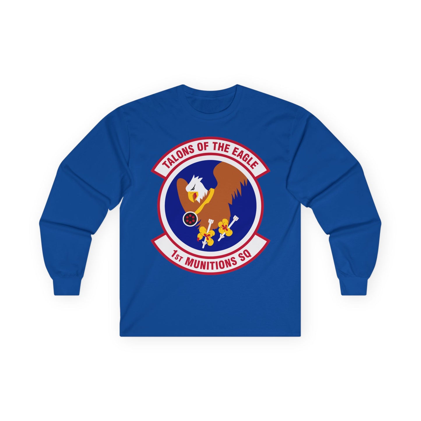 Unisex Ultra Cotton Long Sleeve Tee - USAF - 1st Munitions Squadron (ACC) wo txt