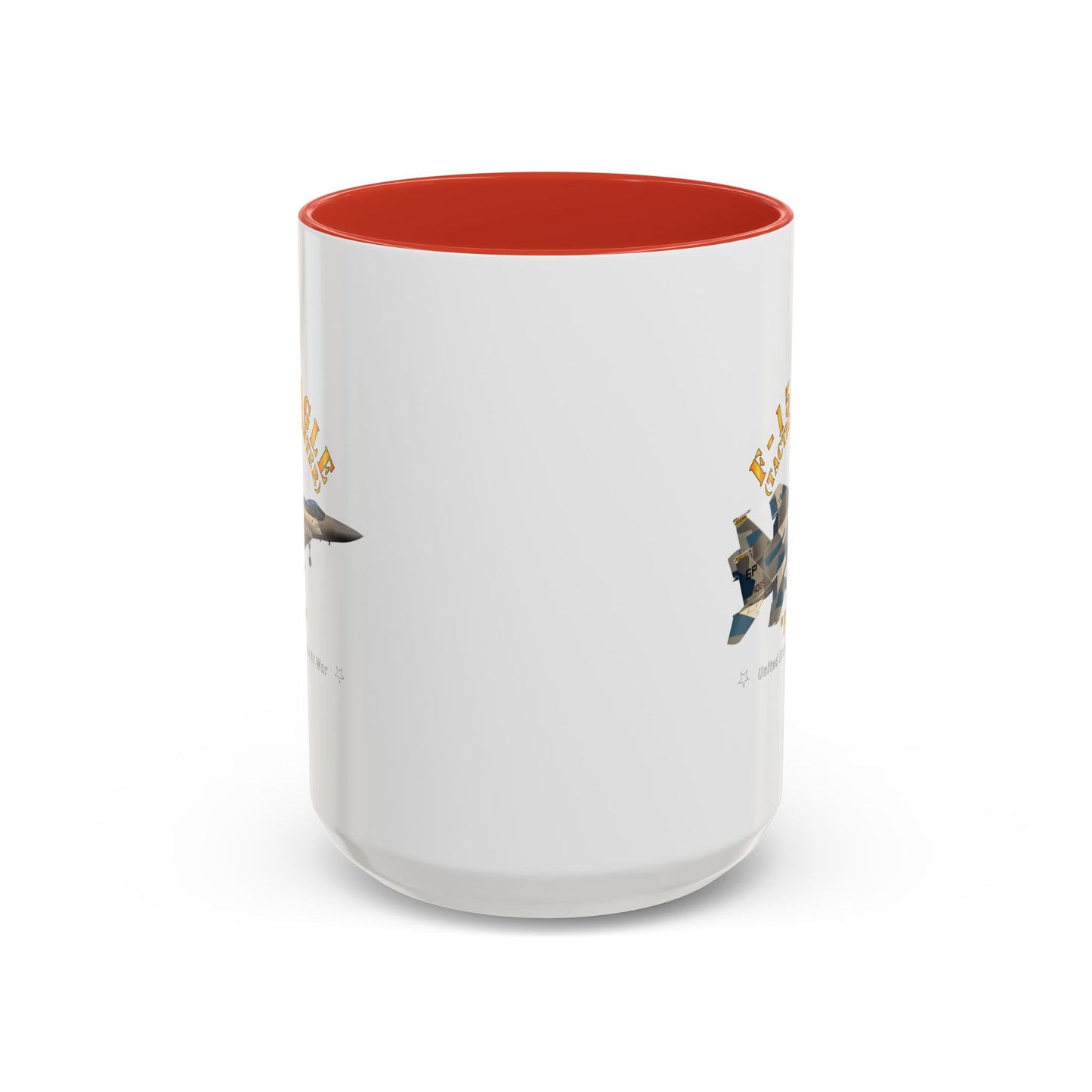 Accent Coffee Mug (11oz & 15oz) - USAF - F15 Eagle - F15