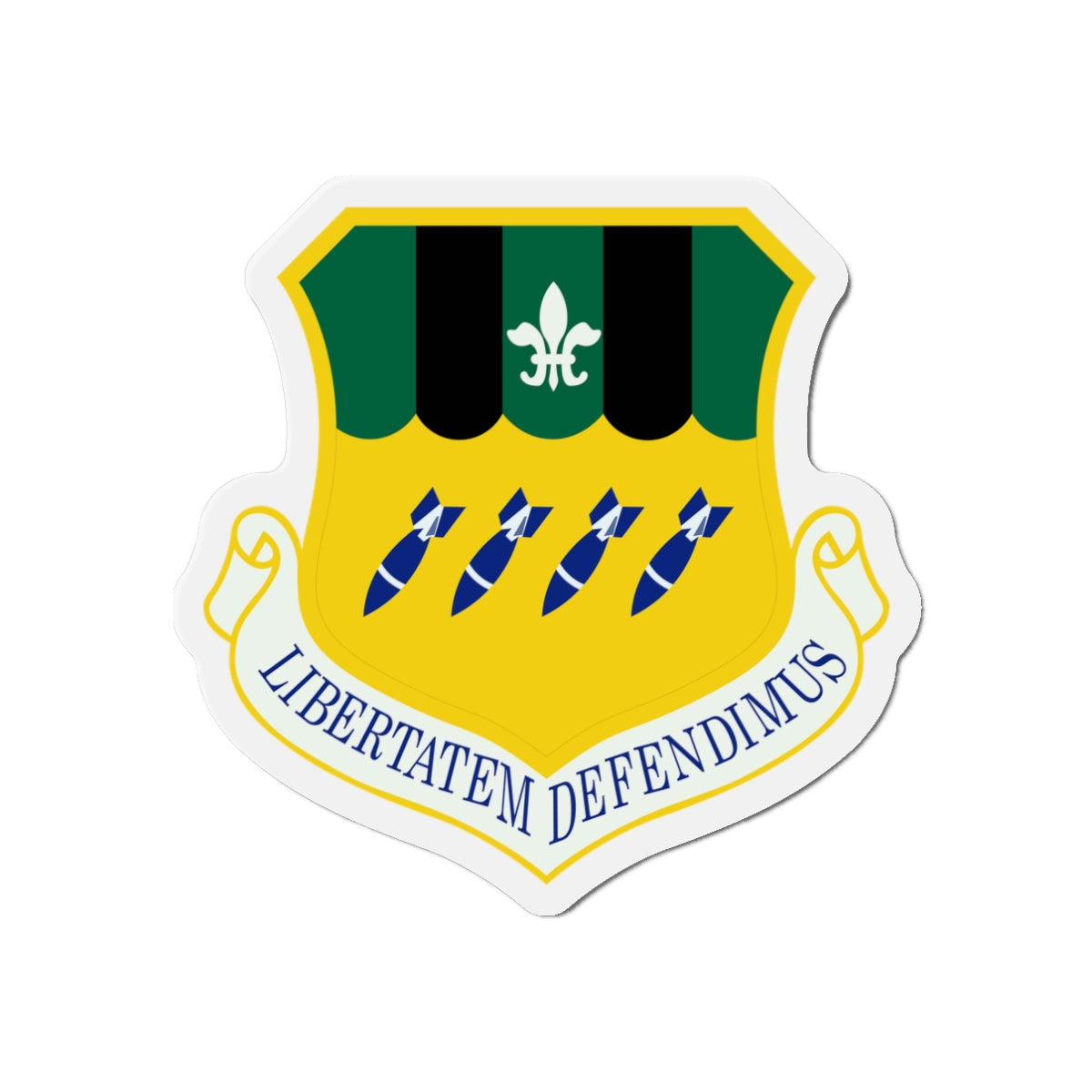 Die-Cut Magnet - USAF - 2d Bomb Wing wo txt