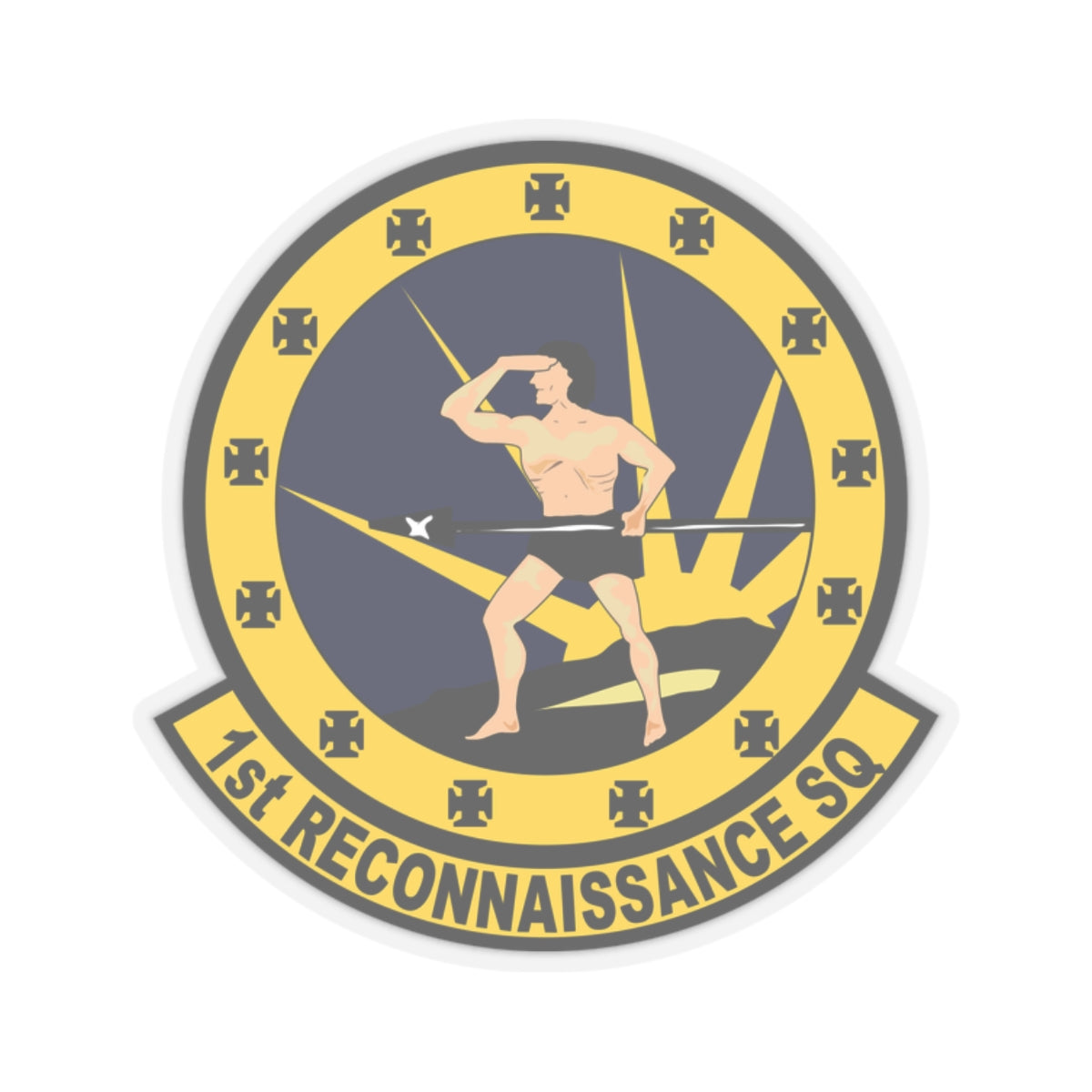 Kiss-Cut Stickers - USAF - 1st Reconnaissance Squadron wo txt