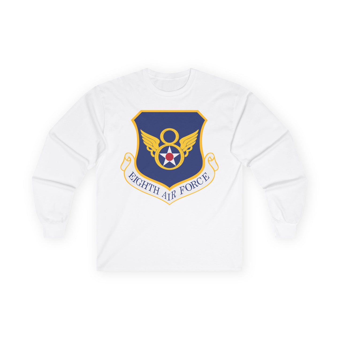 Unisex Ultra Cotton Long Sleeve Tee - USAF - 8th Air Force wo txt X 300