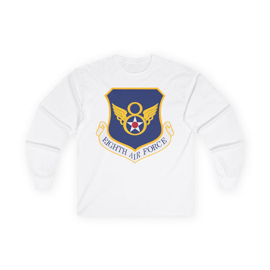 Unisex Ultra Cotton Long Sleeve Tee - USAF - 8th Air Force wo txt X 300