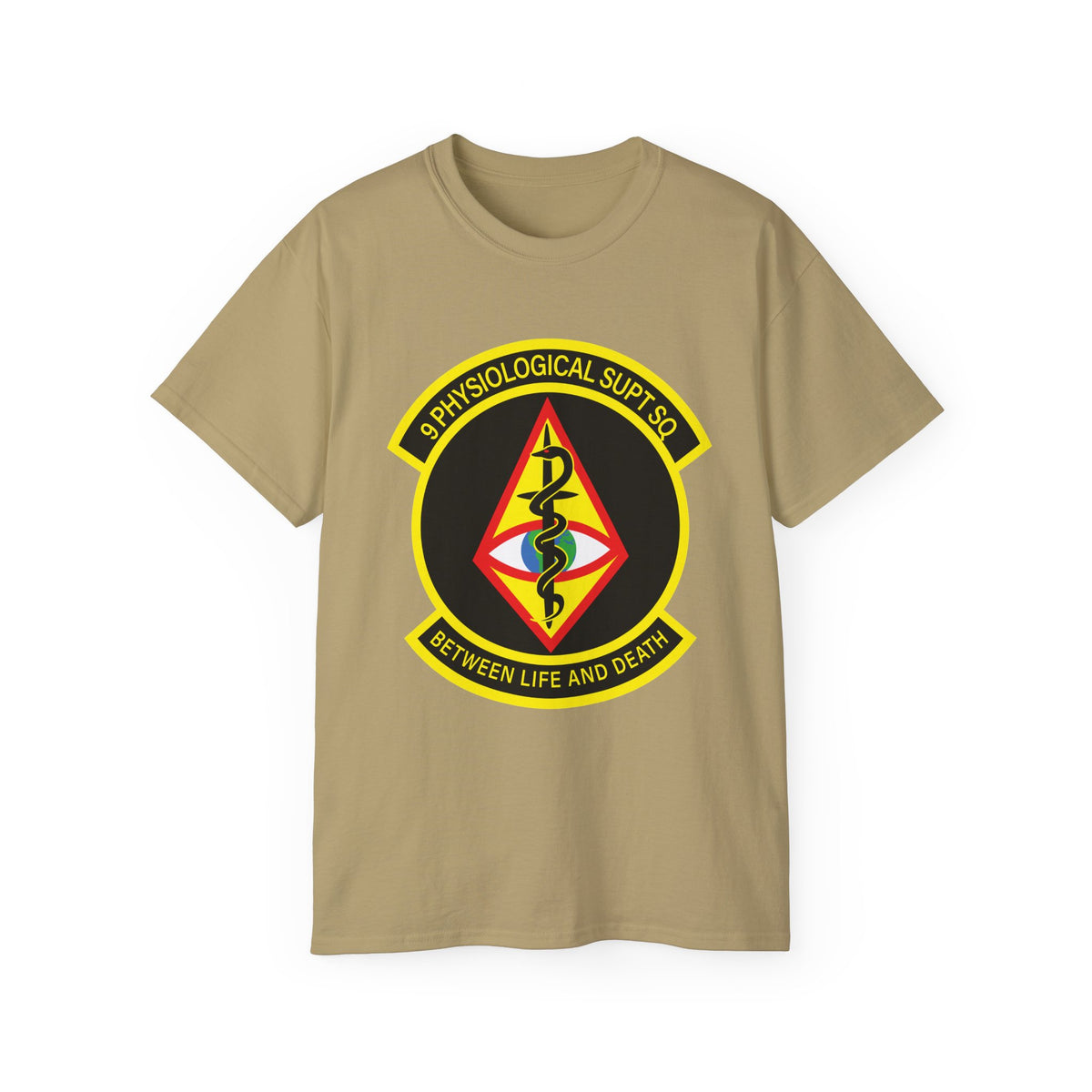 Unisex Ultra Cotton Tee - USAF - 9th Physiological Support Squadron wo txt X 300