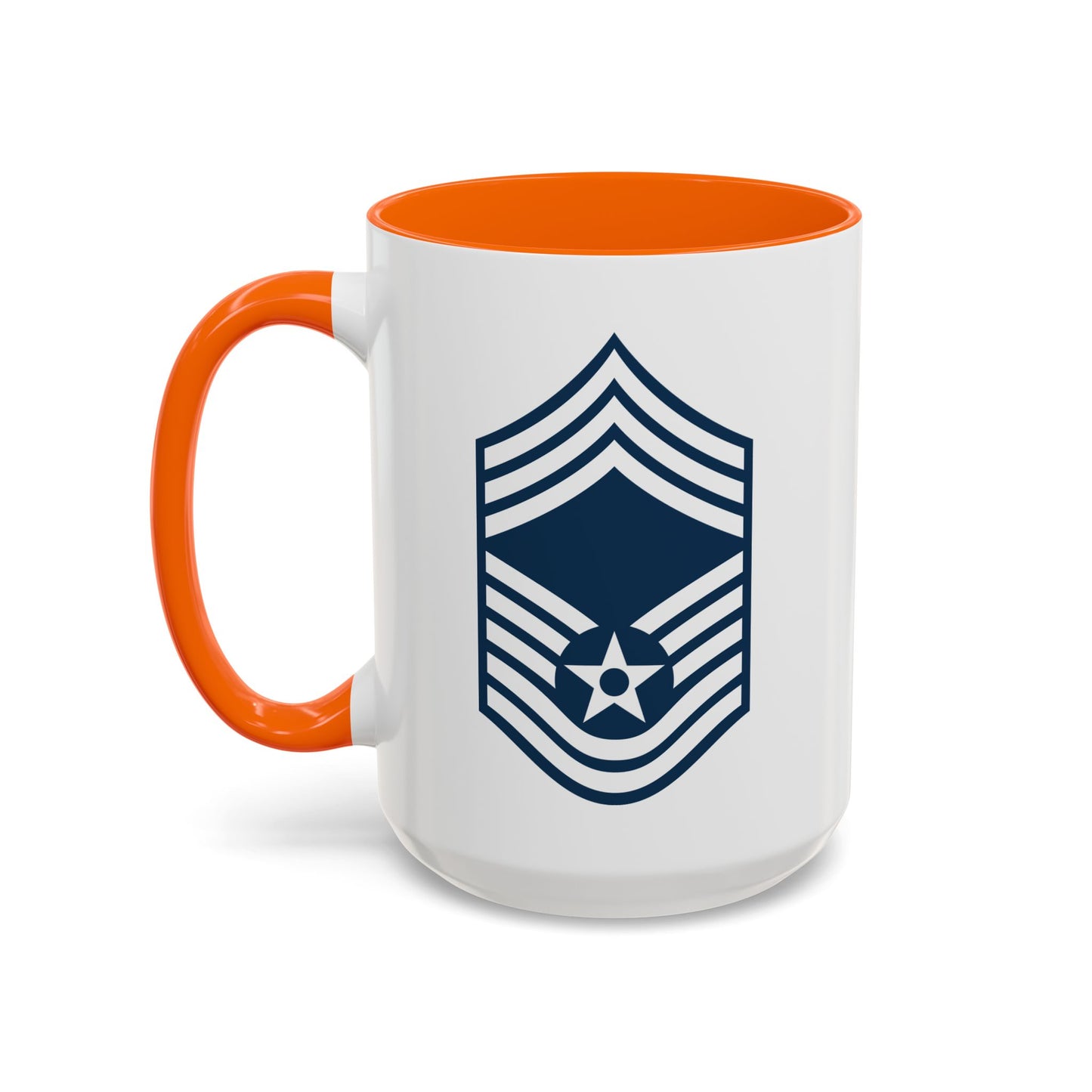 Accent Coffee Mug (11oz & 15oz) - USAF - Chief Master Sergeant (E9a) - 2020