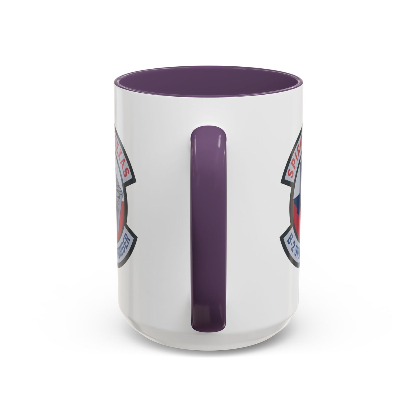 Accent Coffee Mug (11oz & 15oz) - USAF - B2 - Spirit of Texas - Stealth Bomber wo txt X 300