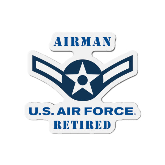 Die-Cut Magnet - USAF - Airman (E2) - 2020 - US Air Force - Retired
