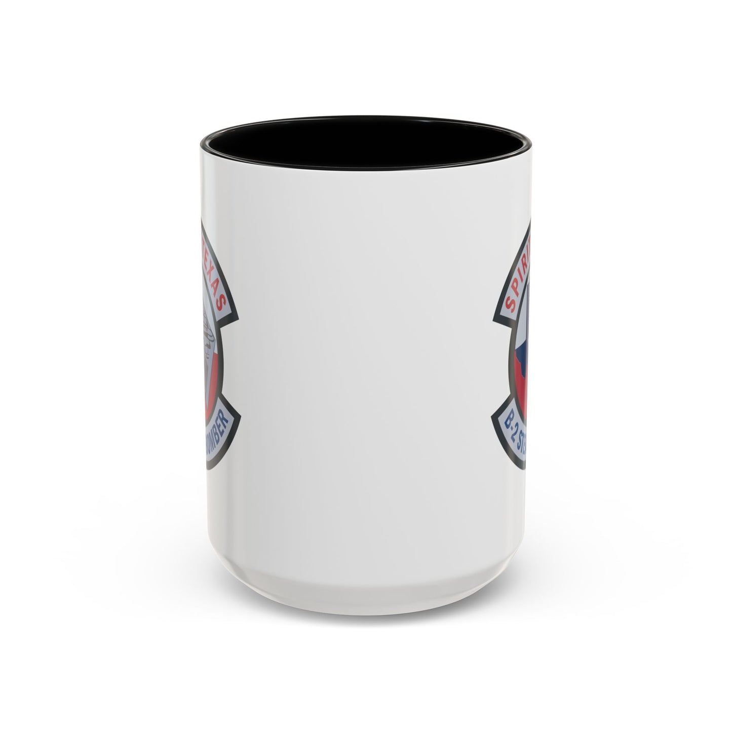 Accent Coffee Mug (11oz & 15oz) - USAF - B2 - Spirit of Texas - Stealth Bomber wo txt X 300