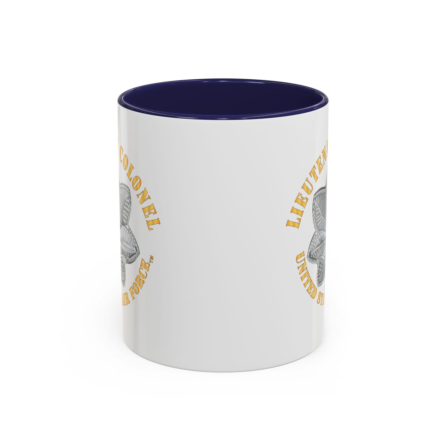 Accent Coffee Mug (11oz & 15oz) - USAF - Lieutenant Colonel - LTC - TM X 300