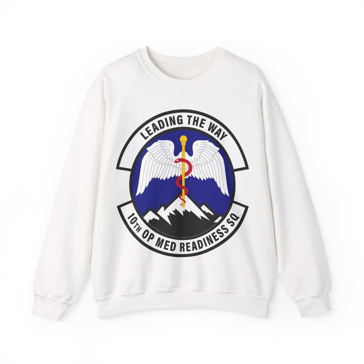 Crewneck Sweatshirt - USAF - 10th Operational Medical Readiness Sq wo txt
