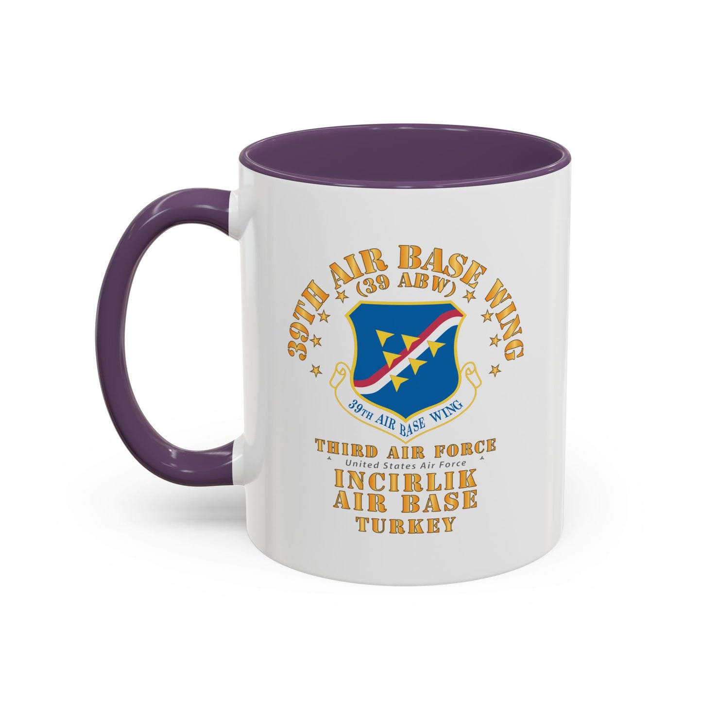Accent Coffee Mug (11oz & 15oz) - USAF - 39th Air Base Wing - Incirlik AB X 300