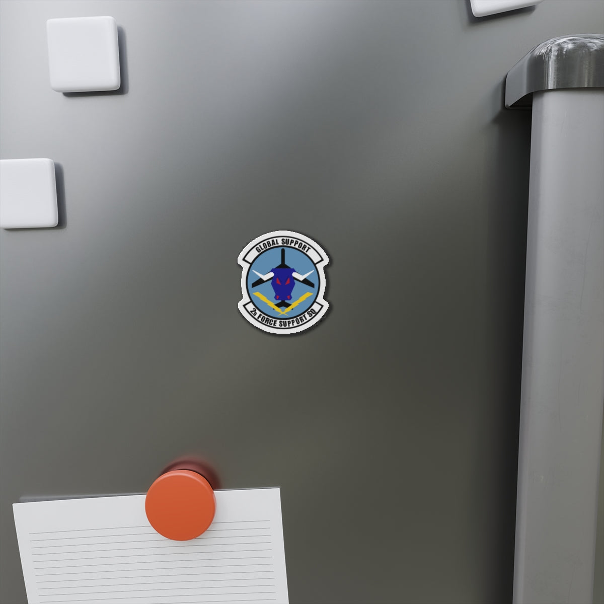 Die-Cut Magnet - USAF - 2d  Force Support Squadron wo txt