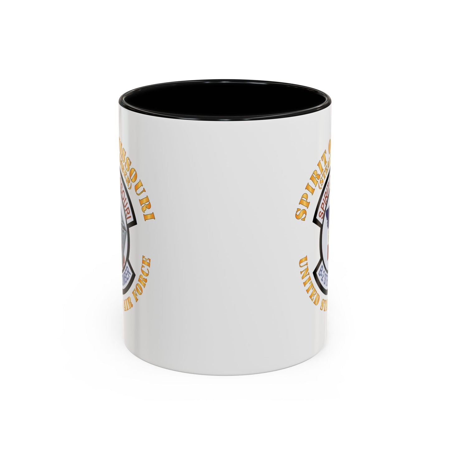 Accent Coffee Mug (11oz & 15oz) - USAF - B2 - Spirit of Missouri Stealth Bomber X 300