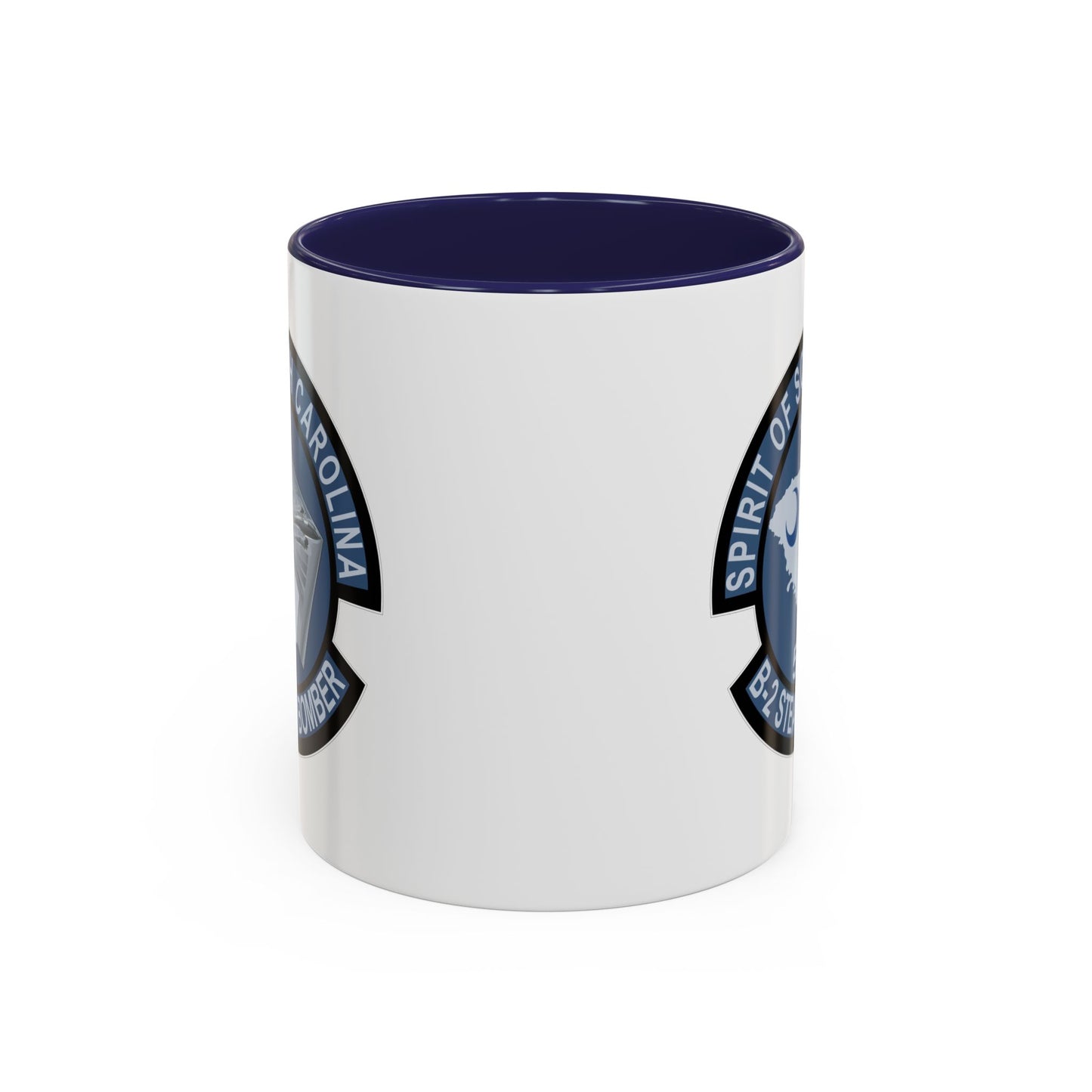 Accent Coffee Mug (11oz & 15oz) - USAF - B2 - Spirit of South Carolina Stealth Bomber wo Txt X 300