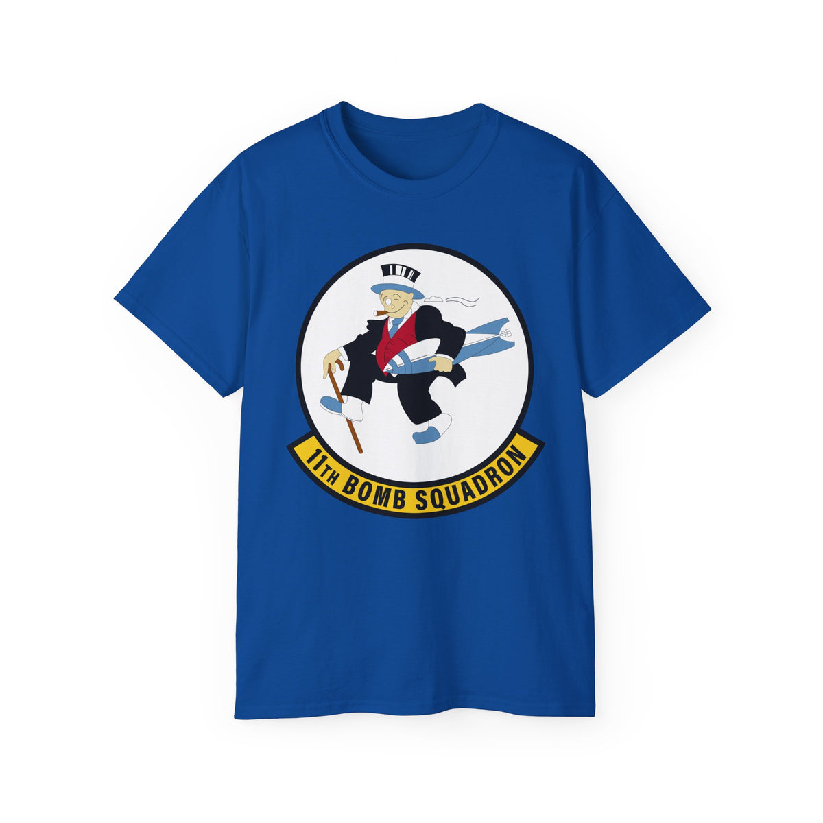 Unisex Ultra Cotton Tee - USAF - 11th Bomb Squadron wo txt