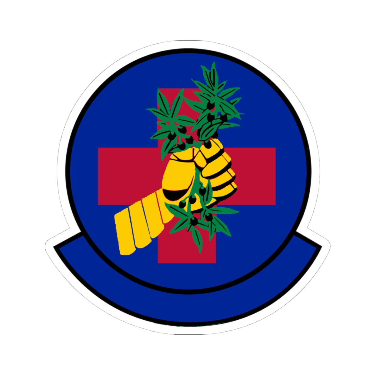 Kiss-Cut Stickers - USAF - 2nd Healthcare Operations Squadron wo txt