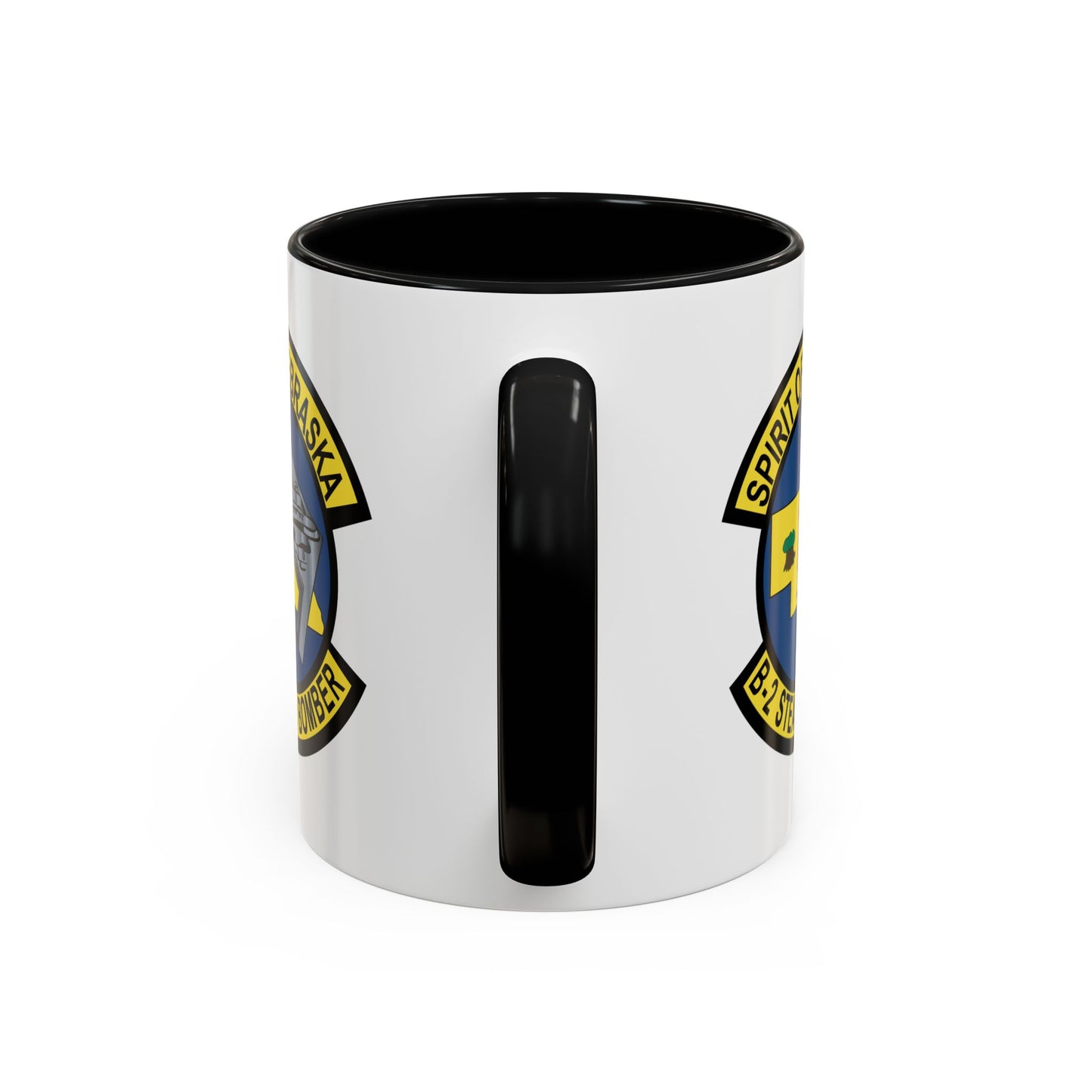 Accent Coffee Mug (11oz & 15oz) - USAF - B2 - Spirit of Nebraska - Stealth Bomber wo txt X 300