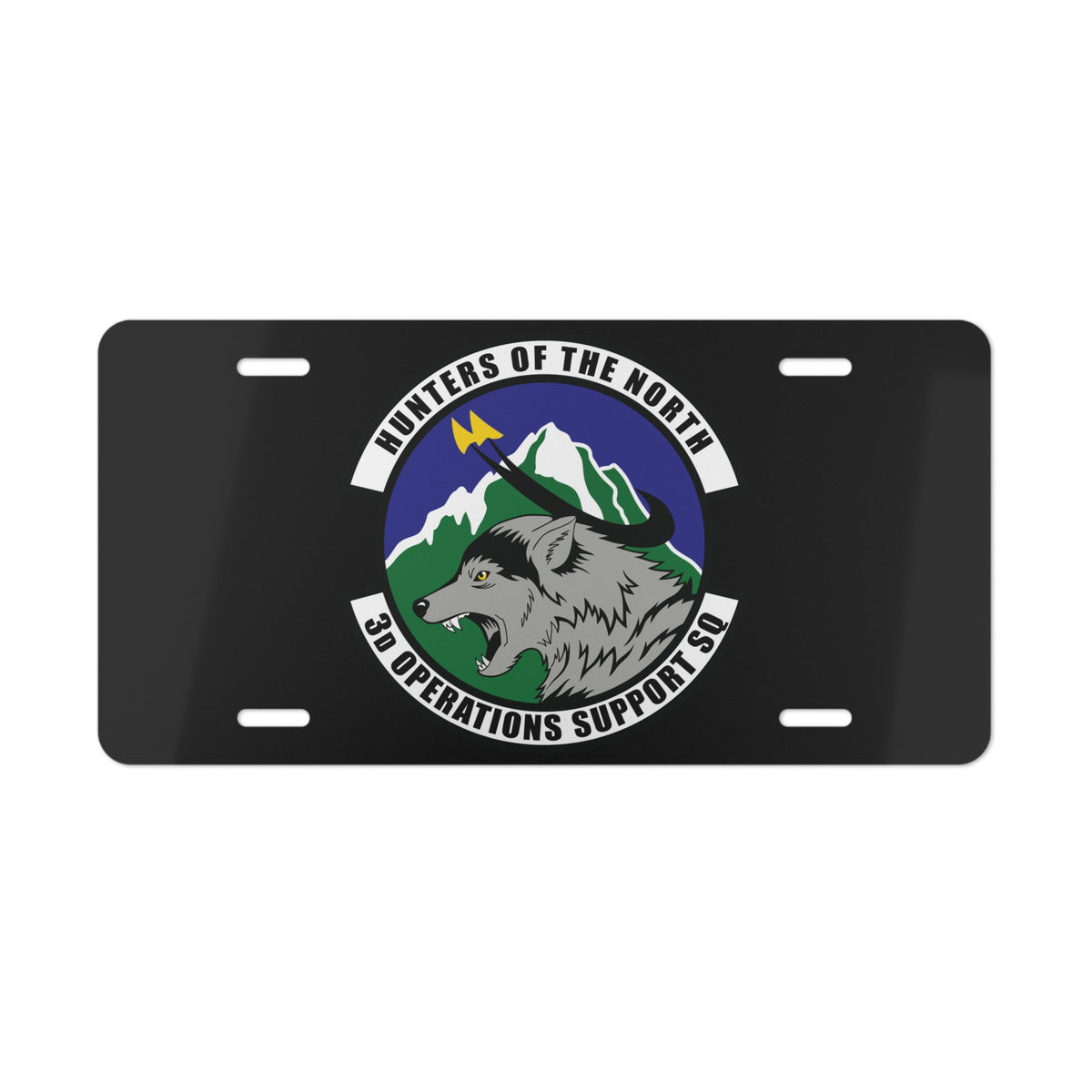 License Plate - USAF - 3rd Operations Support Squadron wo txt X 300