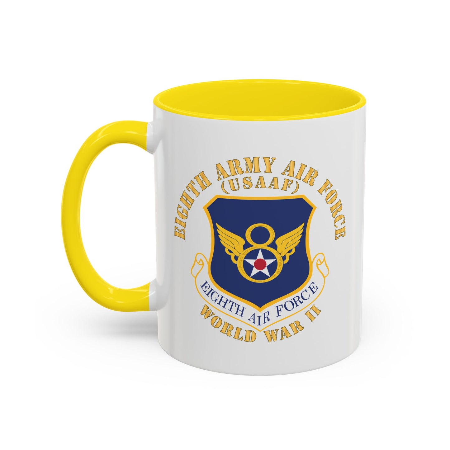 Accent Coffee Mug (11oz & 15oz) - USAF - 8th Air Force - WWII X 300