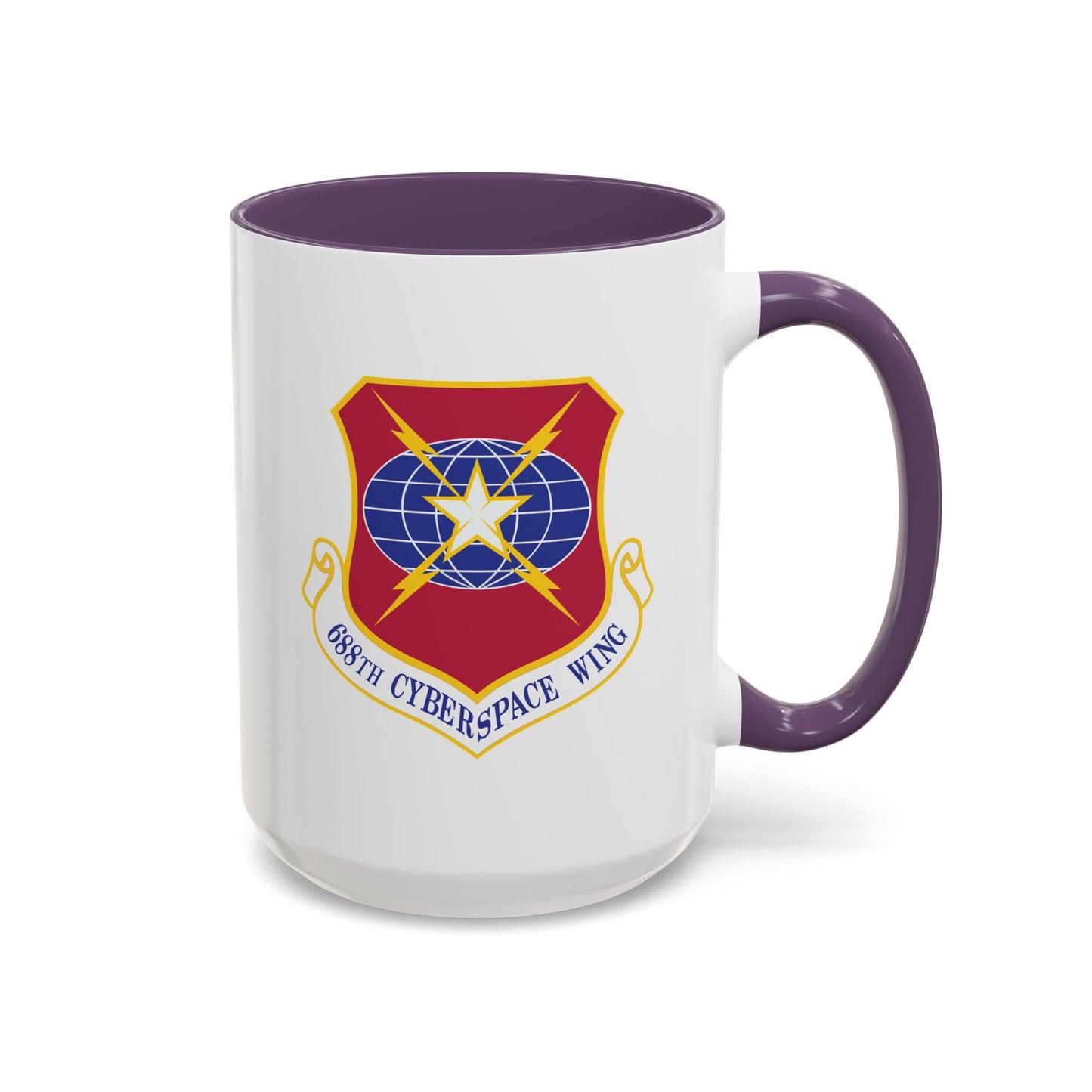 Accent Coffee Mug (11oz & 15oz) - USAF - 688th Cyberspace Wing wo Txt X 300