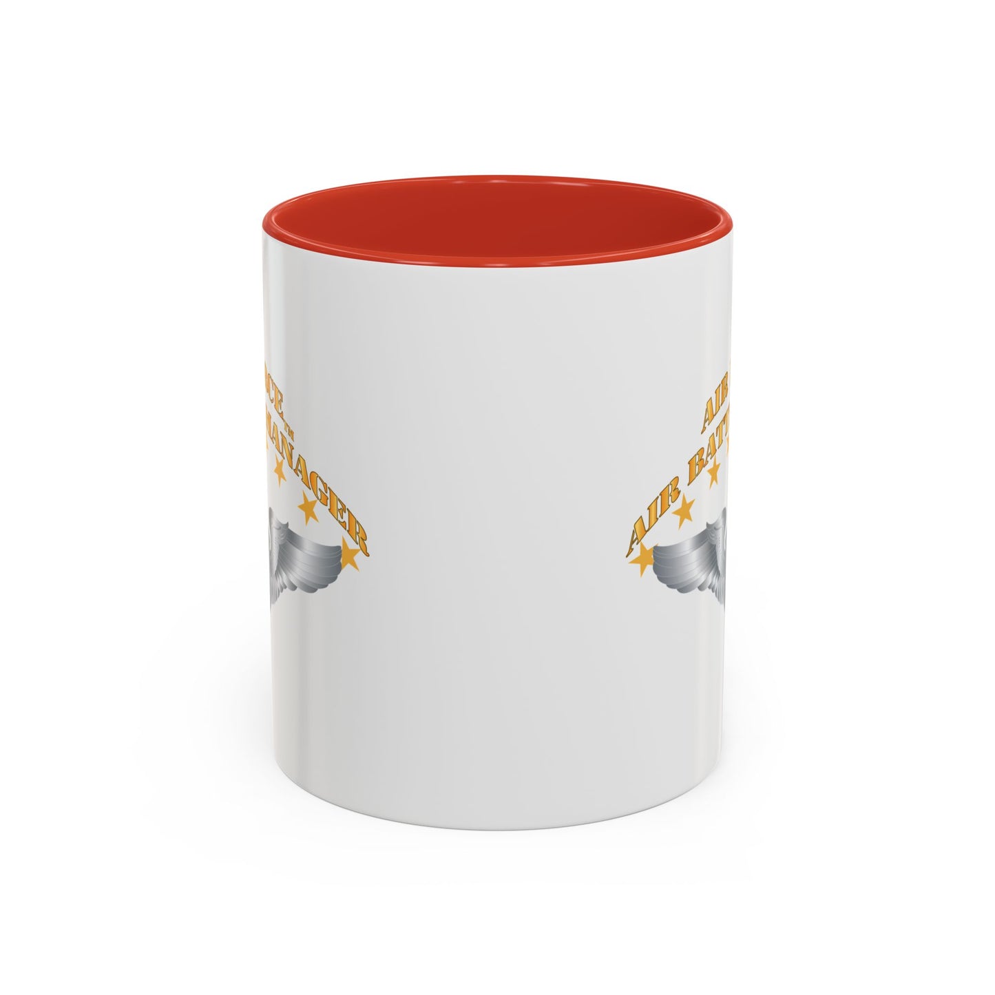 Accent Coffee Mug (11oz & 15oz) - USAF - Air Battle Manager - Basic Wings X 300