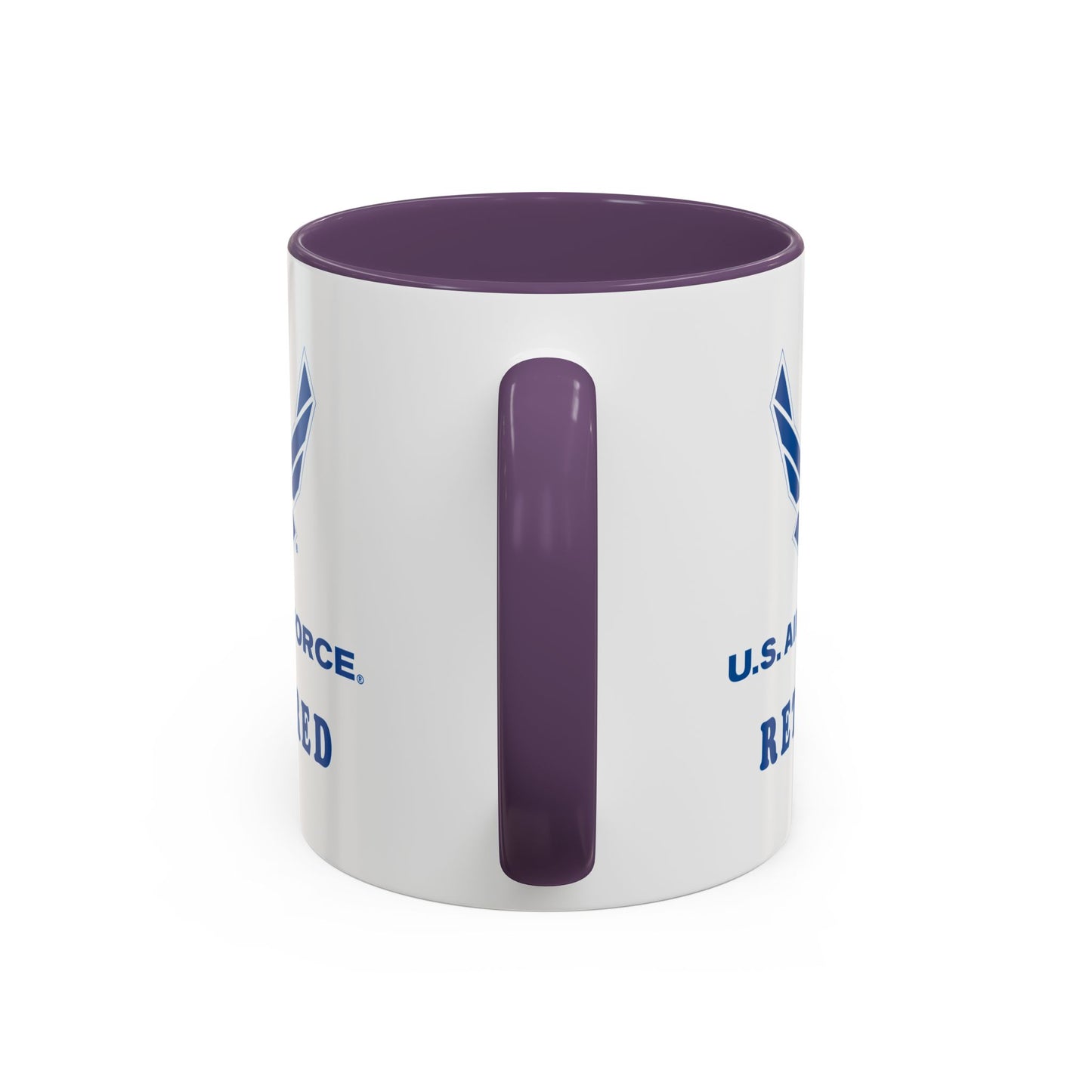 Accent Coffee Mug (11oz & 15oz) - USAF - Air Force - Retired X 300