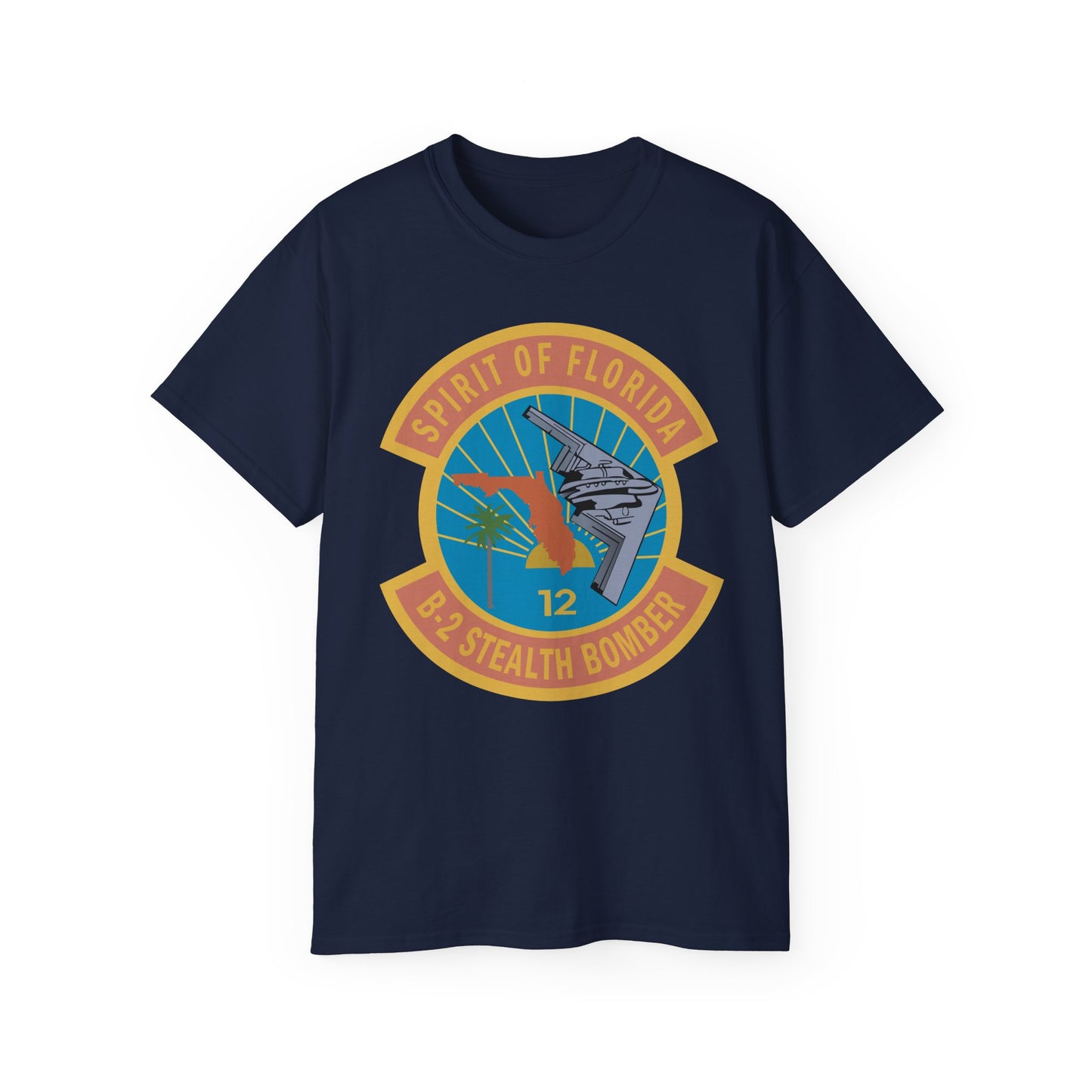 Unisex Ultra Cotton Tee - USAF - B2 - Spirit of Florida - Stealth Bomber wo txt X 300