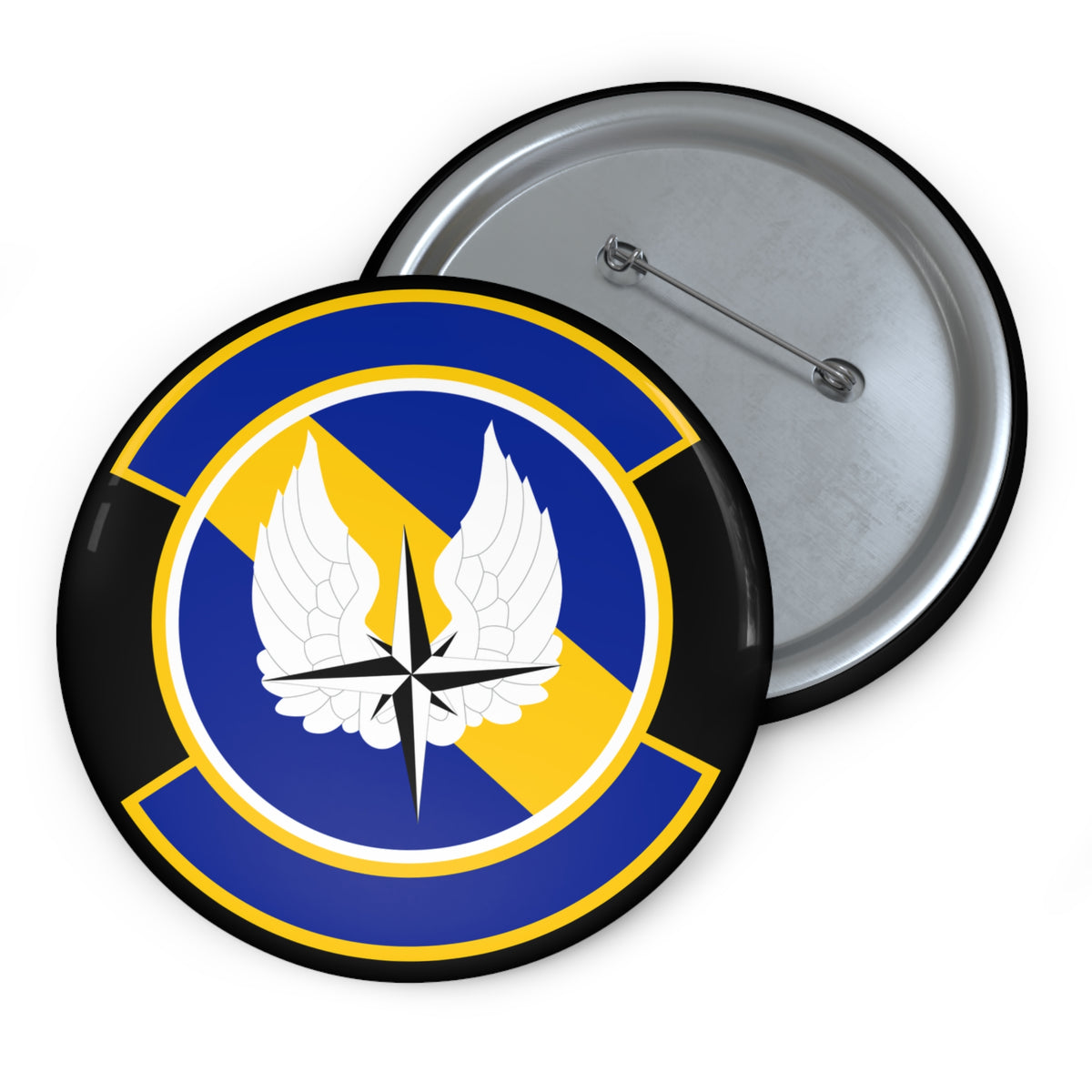 Custom Pin Button - USAF - 11th Logistics Readiness Squadron wo txt