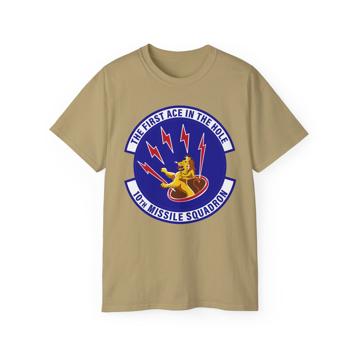 Unisex Ultra Cotton Tee - USAF - 10th Missile Squadron wo txt
