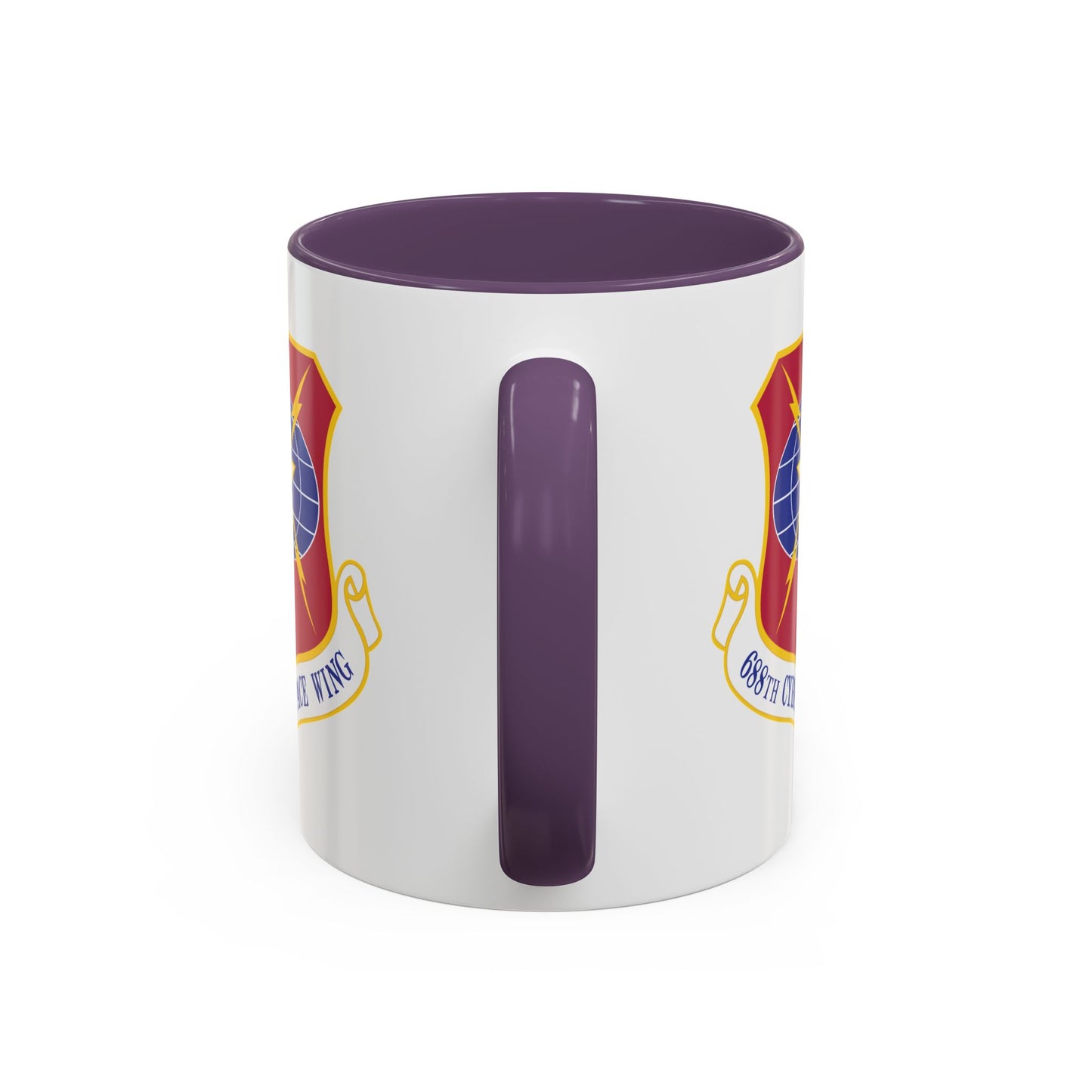 Accent Coffee Mug (11oz & 15oz) - USAF - 688th Cyberspace Wing wo Txt X 300