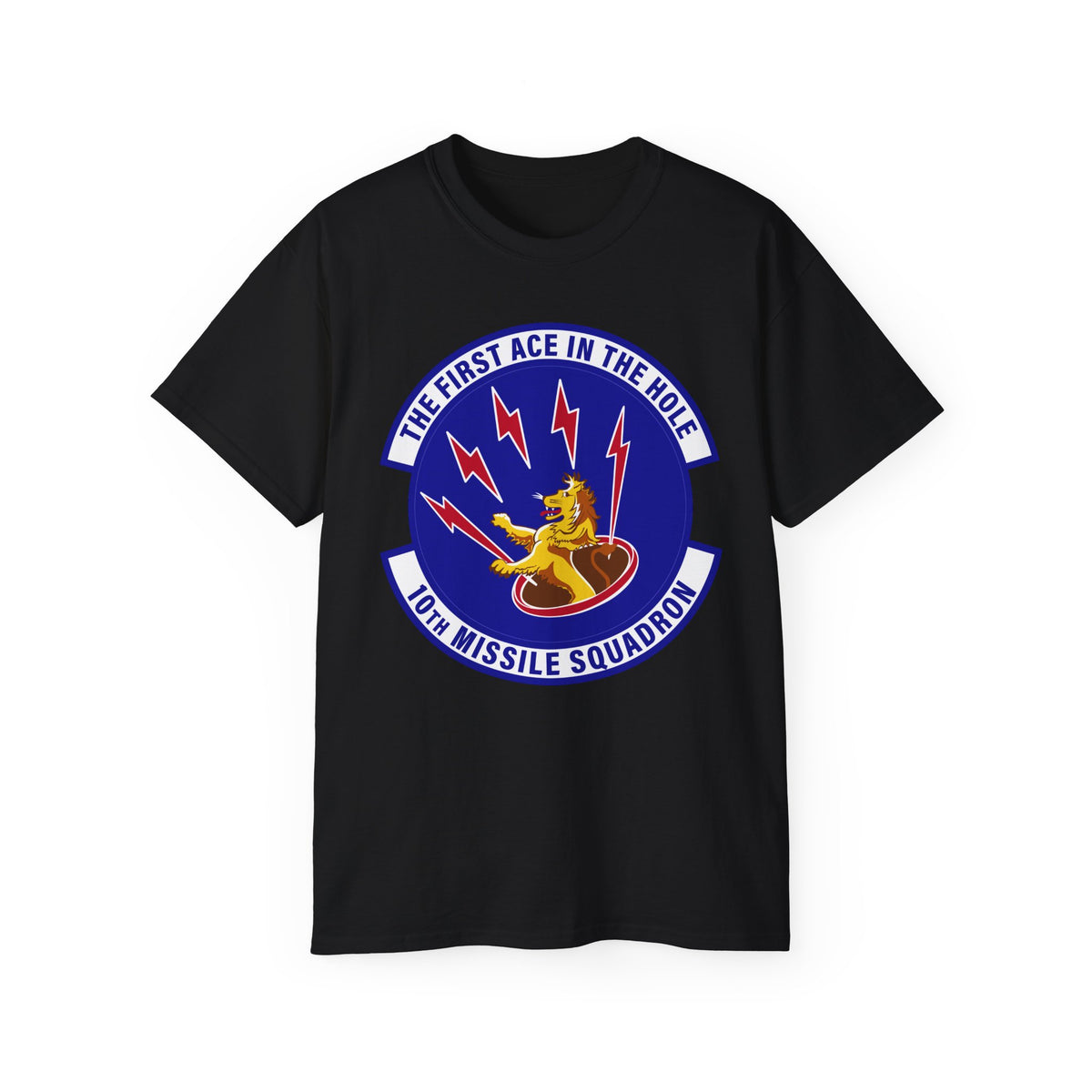 Unisex Ultra Cotton Tee - USAF - 10th Missile Squadron wo txt