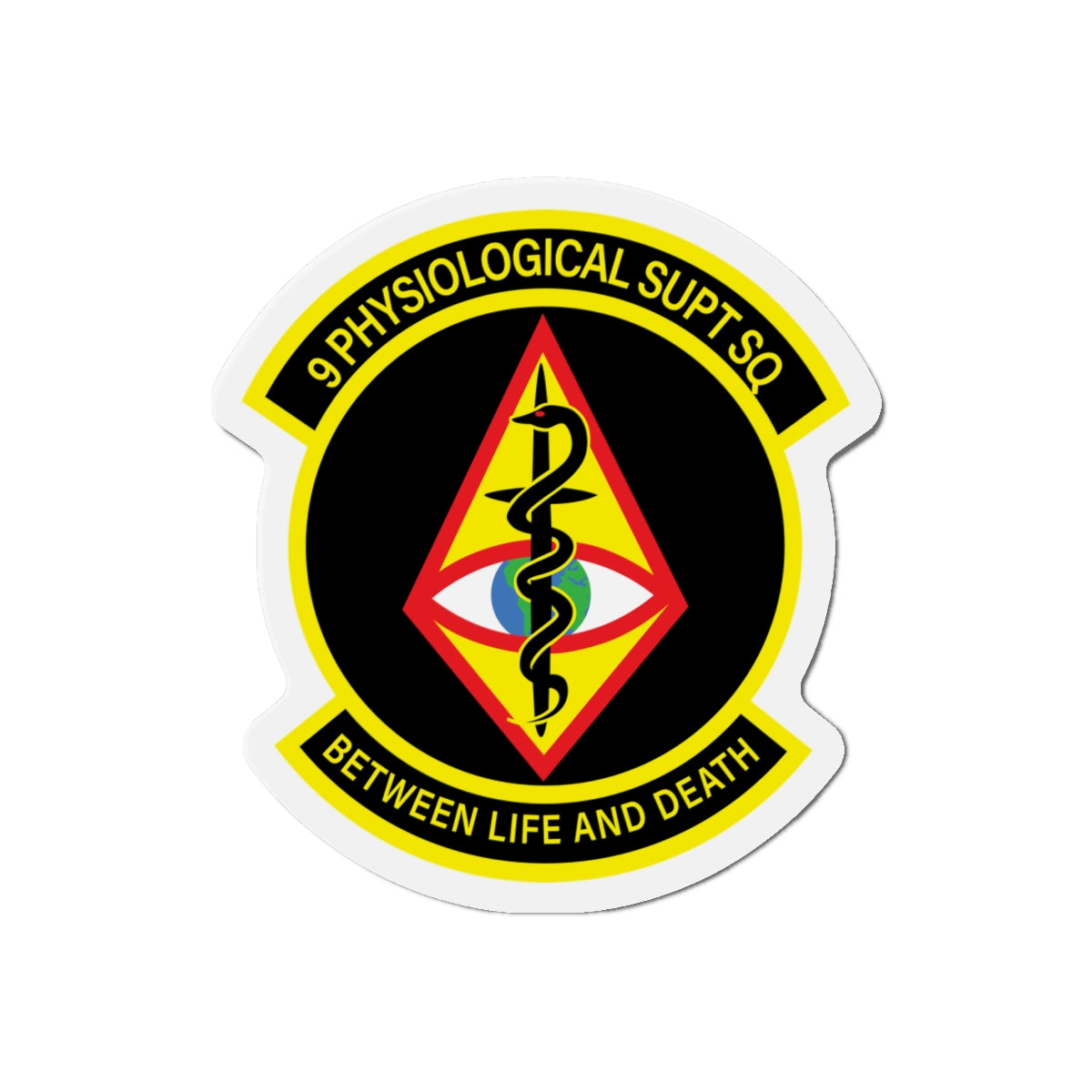 Die-Cut Magnet - USAF - 9th Physiological Support Squadron wo txt X 300