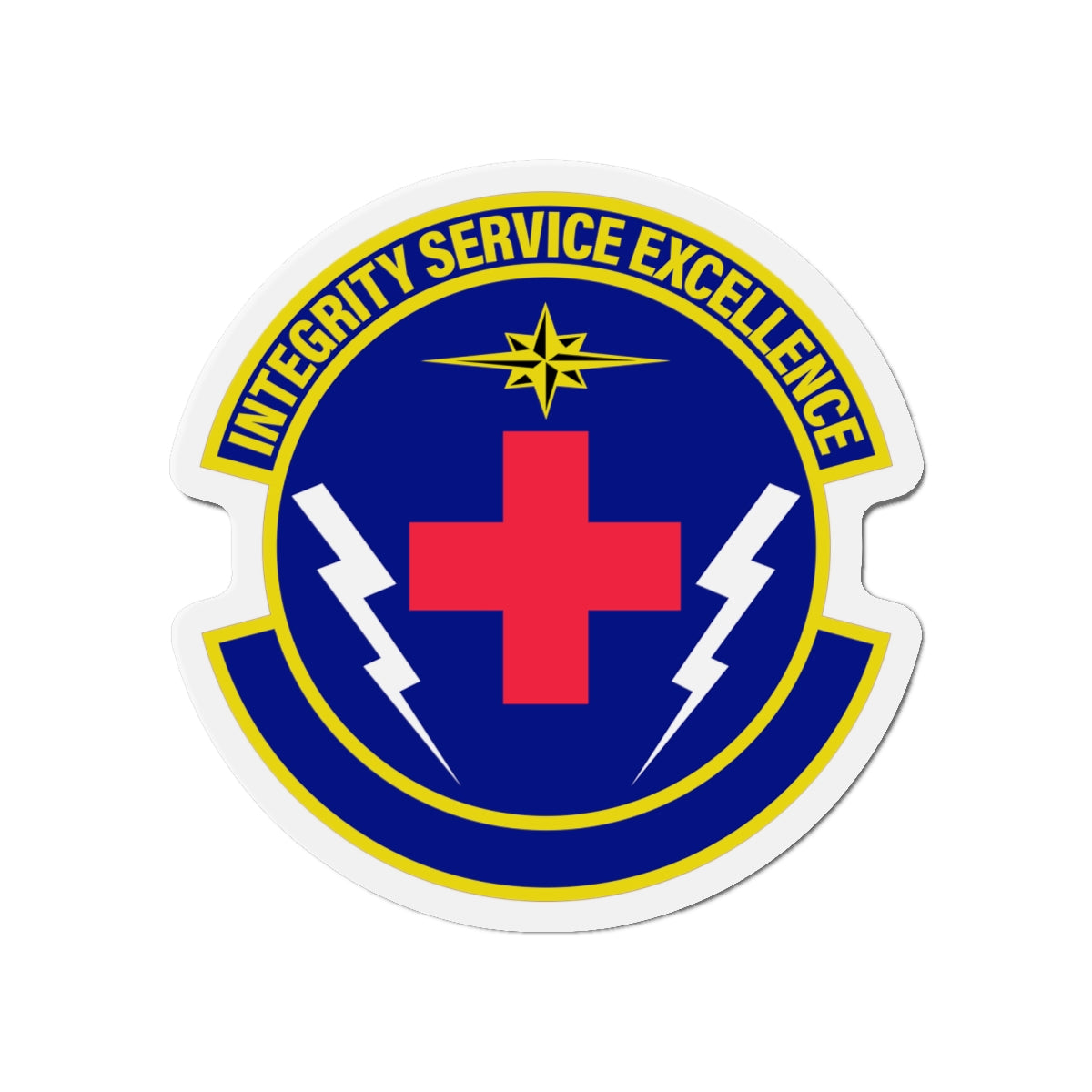 Die-Cut Magnet - USAF - 10th Healthcare Operations Sq wo txt