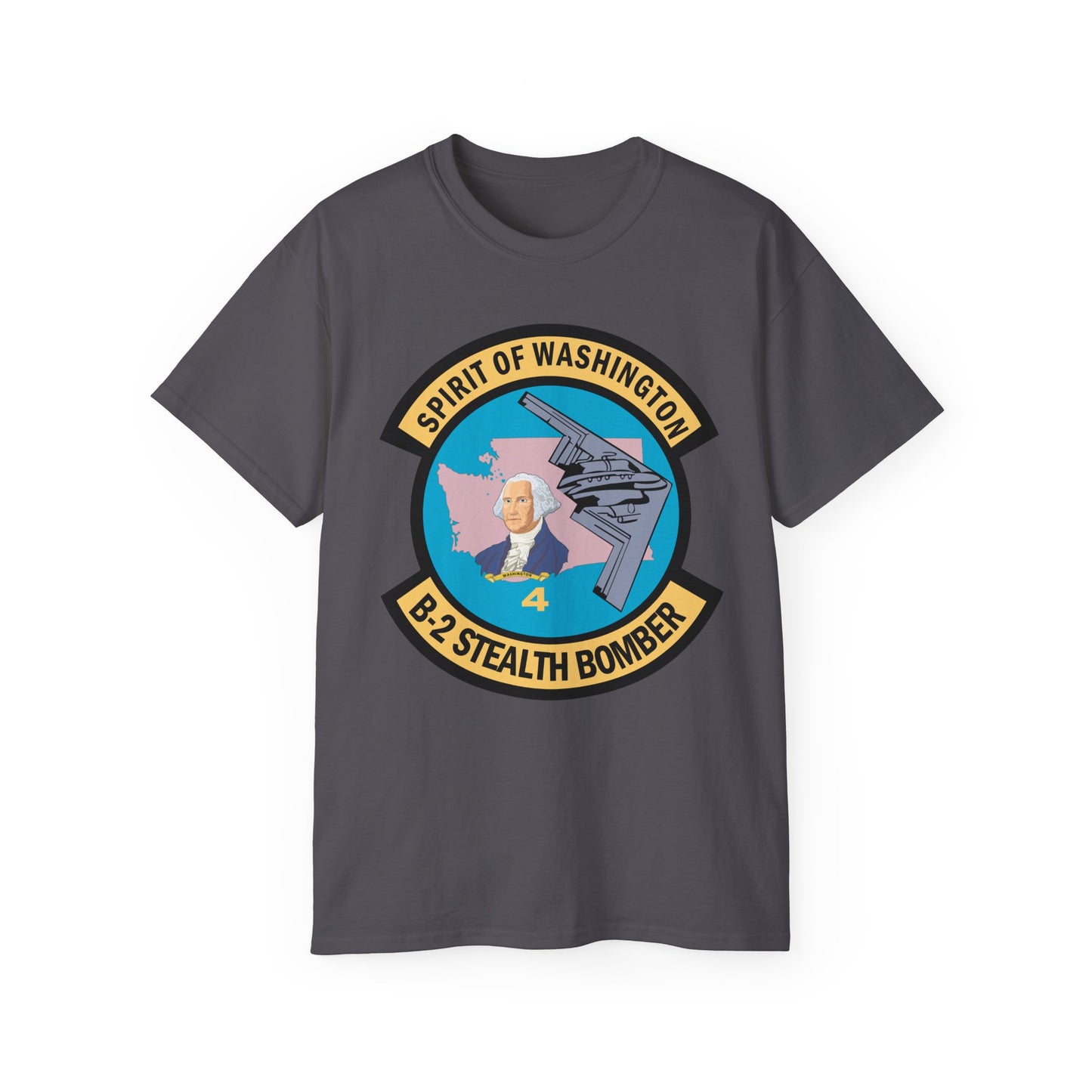 Unisex Ultra Cotton Tee - USAF - B2 - Spirit of Washington - Stealth Bomber wo txt X 300