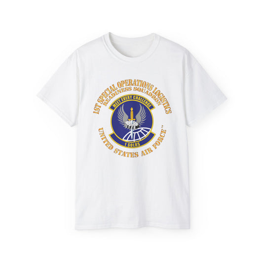 Unisex Ultra Cotton Tee - USAF - 1st Special Operations Logistics Readiness Squadron X 300