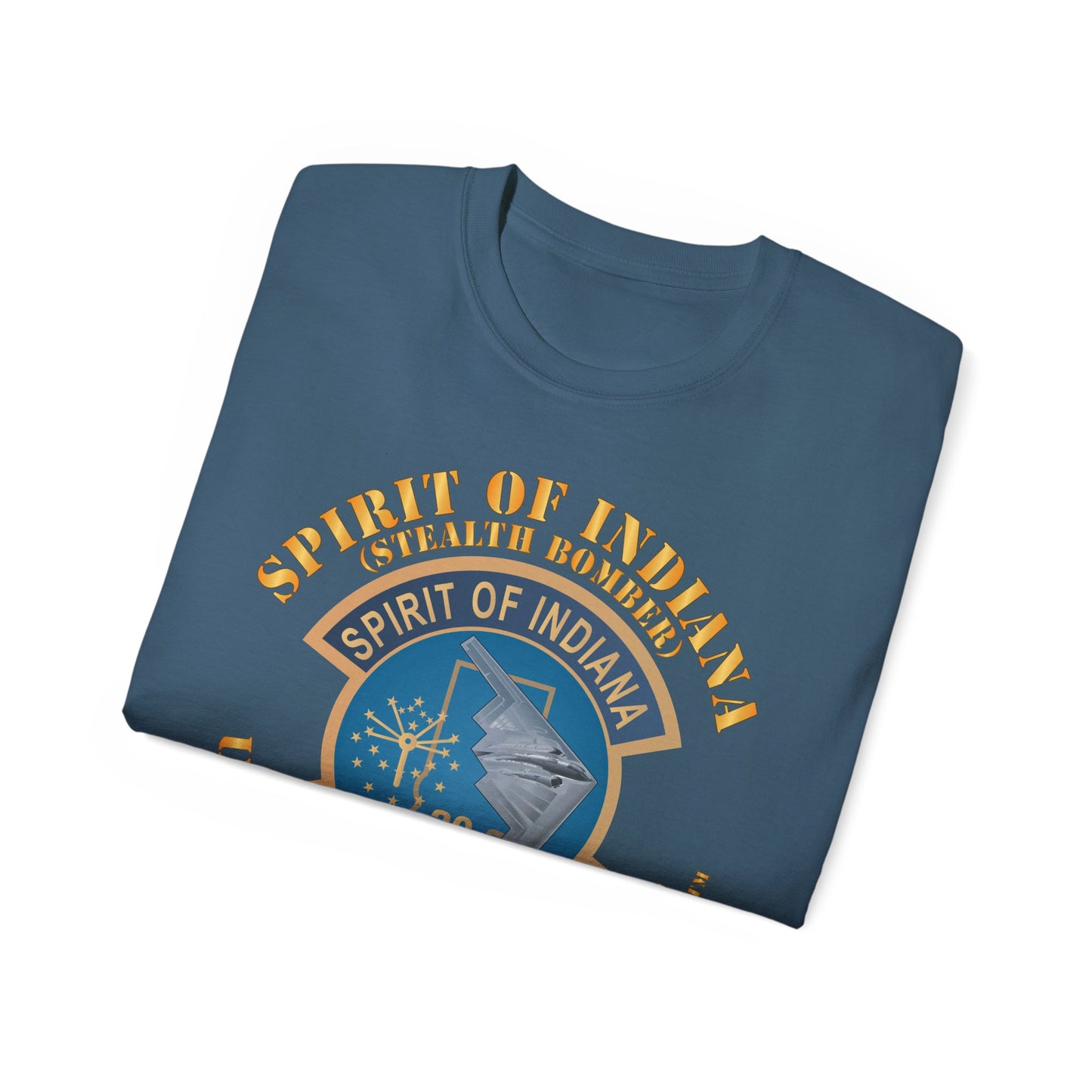 Unisex Ultra Cotton Tee - USAF - B2 - Spirit of Indiana - Stealth Bomber X 300