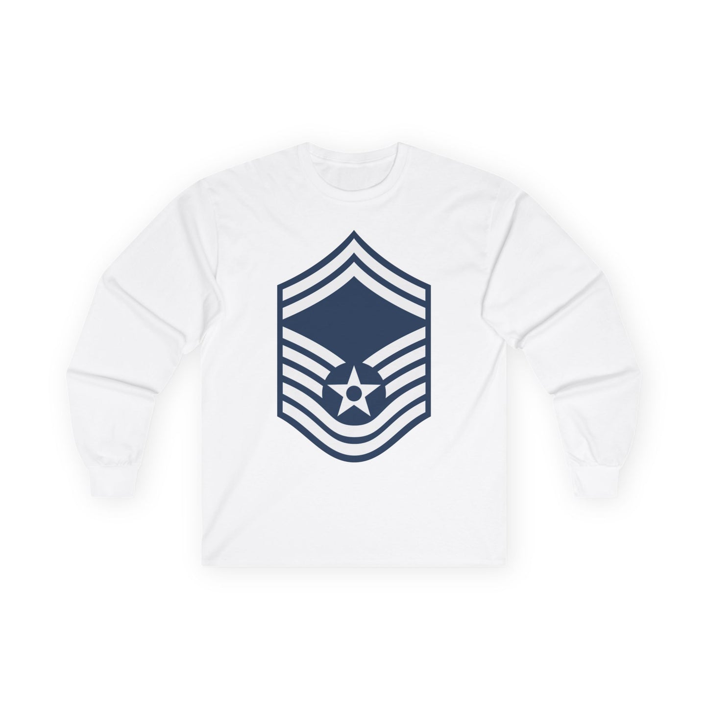 Unisex Ultra Cotton Long Sleeve Tee - USAF - Senior Master Sergeant (E8a) - 2020