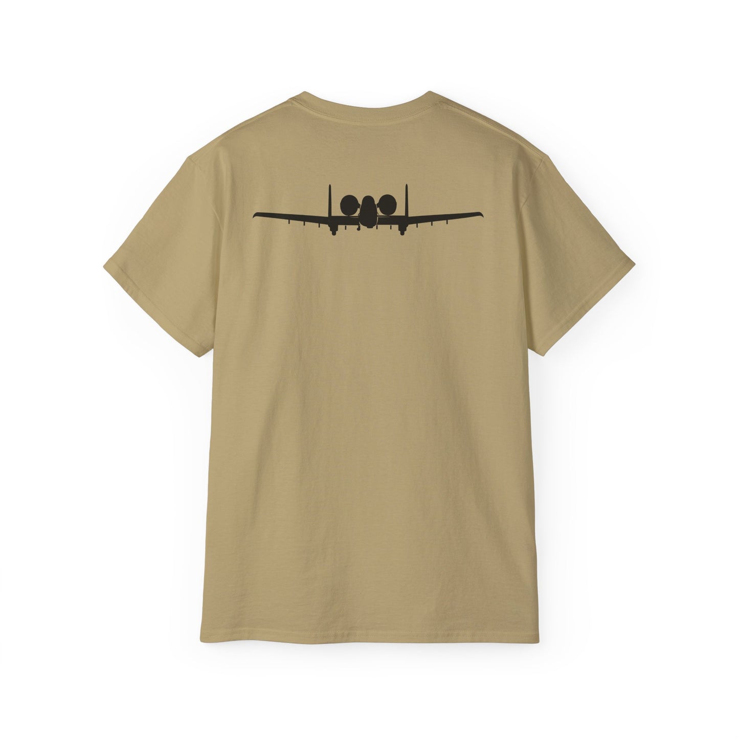 Unisex Ultra Cotton Tee - Aircraft - USAF - A-10 Thunderbolt II - Front - Silhouette X 300