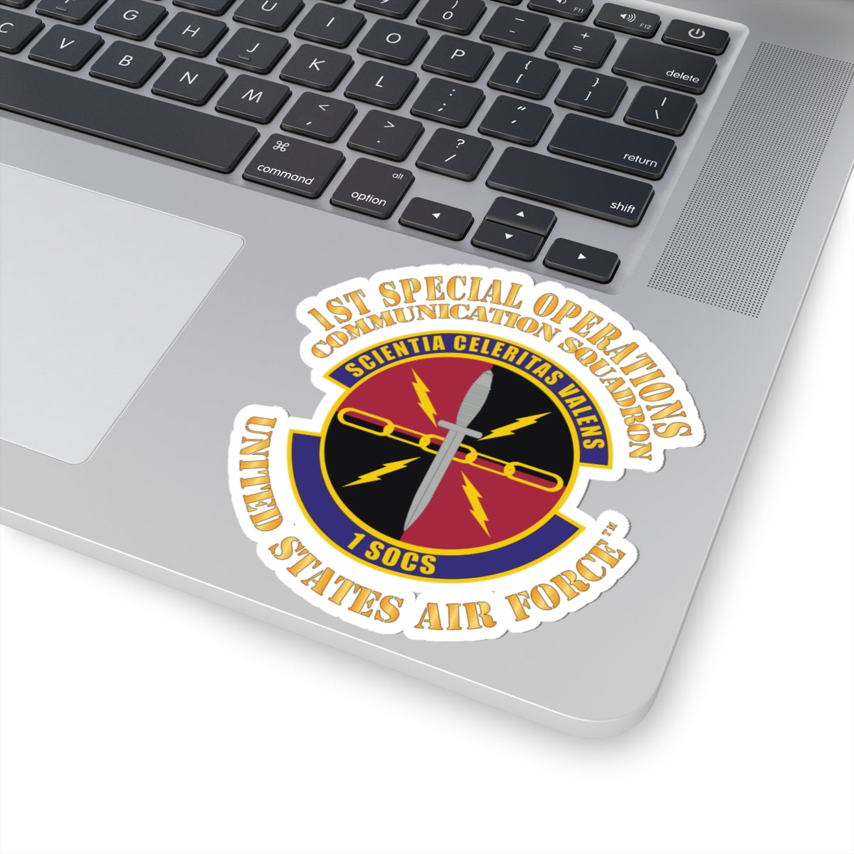 Kiss-Cut Stickers - USAF - 1st Special Operations Communication Squadron X 300