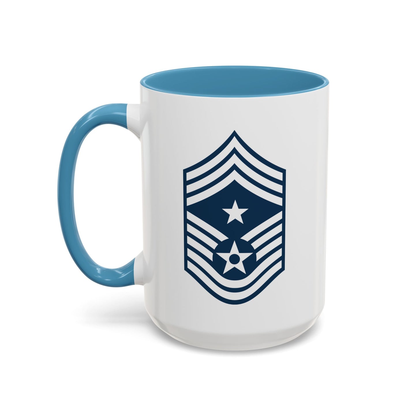 Accent Coffee Mug (11oz & 15oz) - USAF - Command Chief Master Sergeant (E9c) - 2020