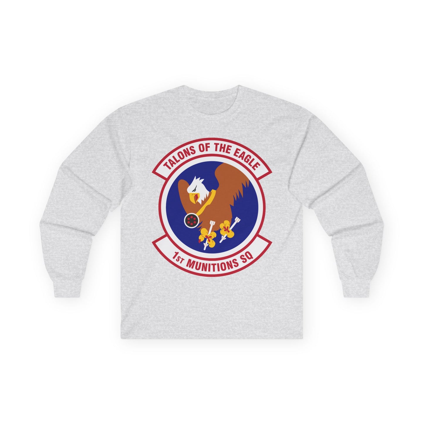 Unisex Ultra Cotton Long Sleeve Tee - USAF - 1st Munitions Squadron (ACC) wo txt