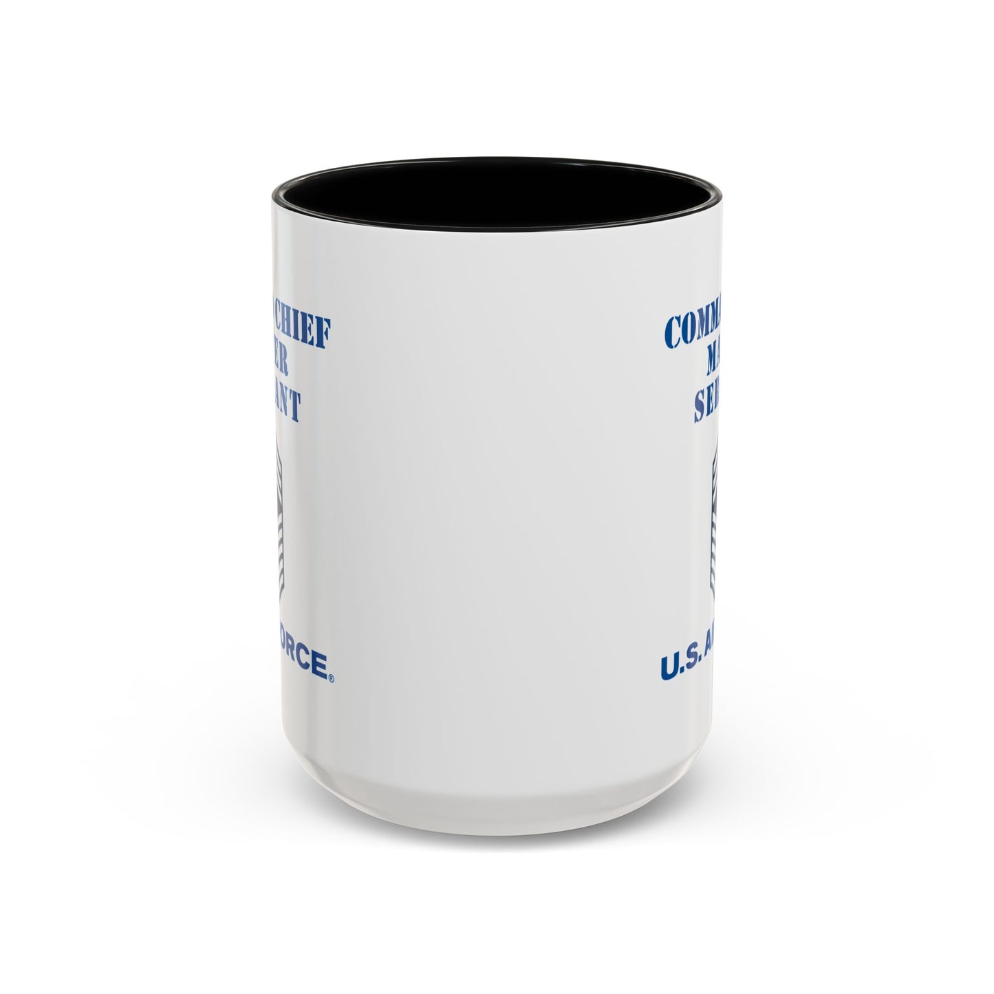 Accent Coffee Mug (11oz & 15oz) - USAF - Command Chief Master Sergeant (E9c) - 2020 - US Air Force w Text X 300