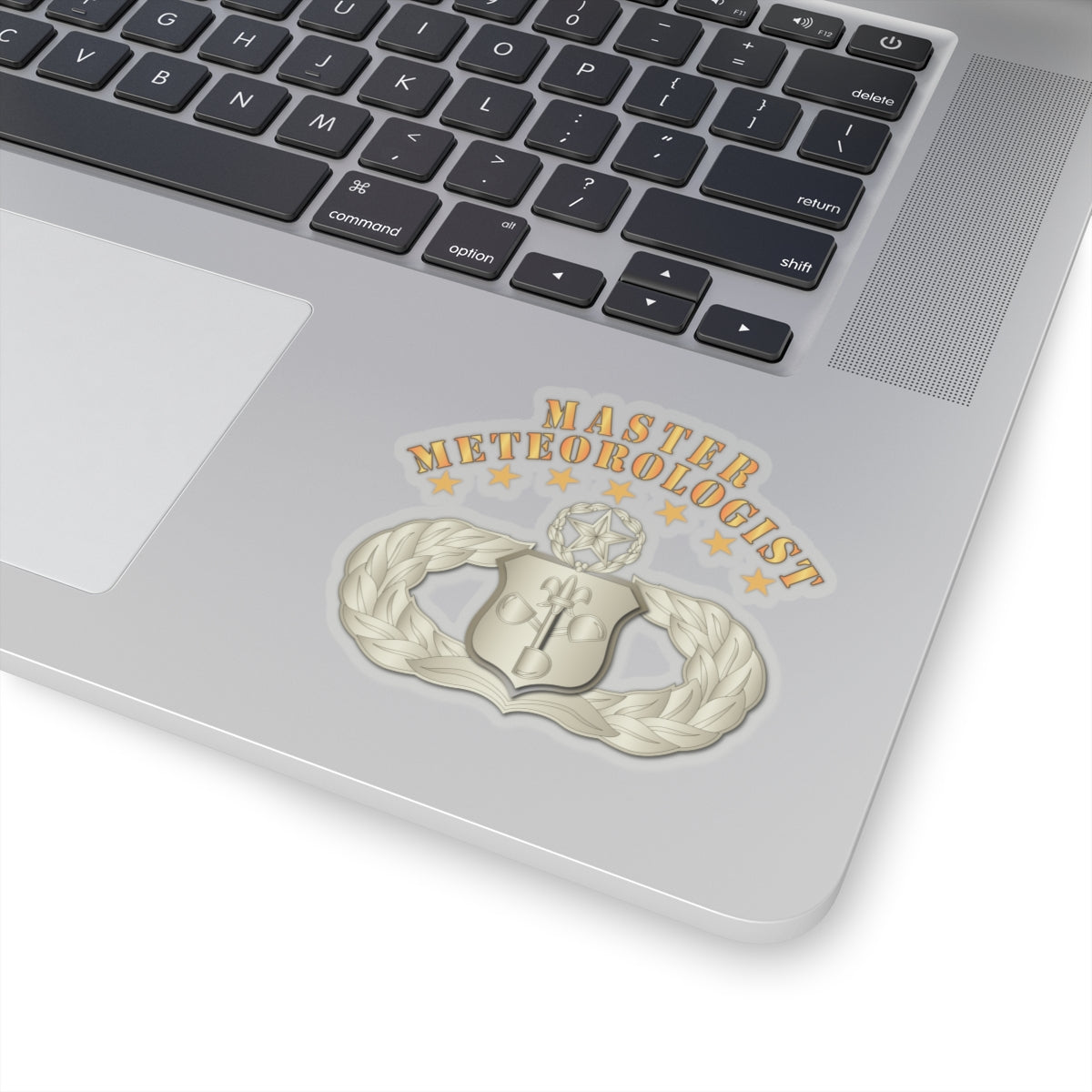Kiss-Cut Stickers - USAF - Meteorologist - Master Badge wo DS